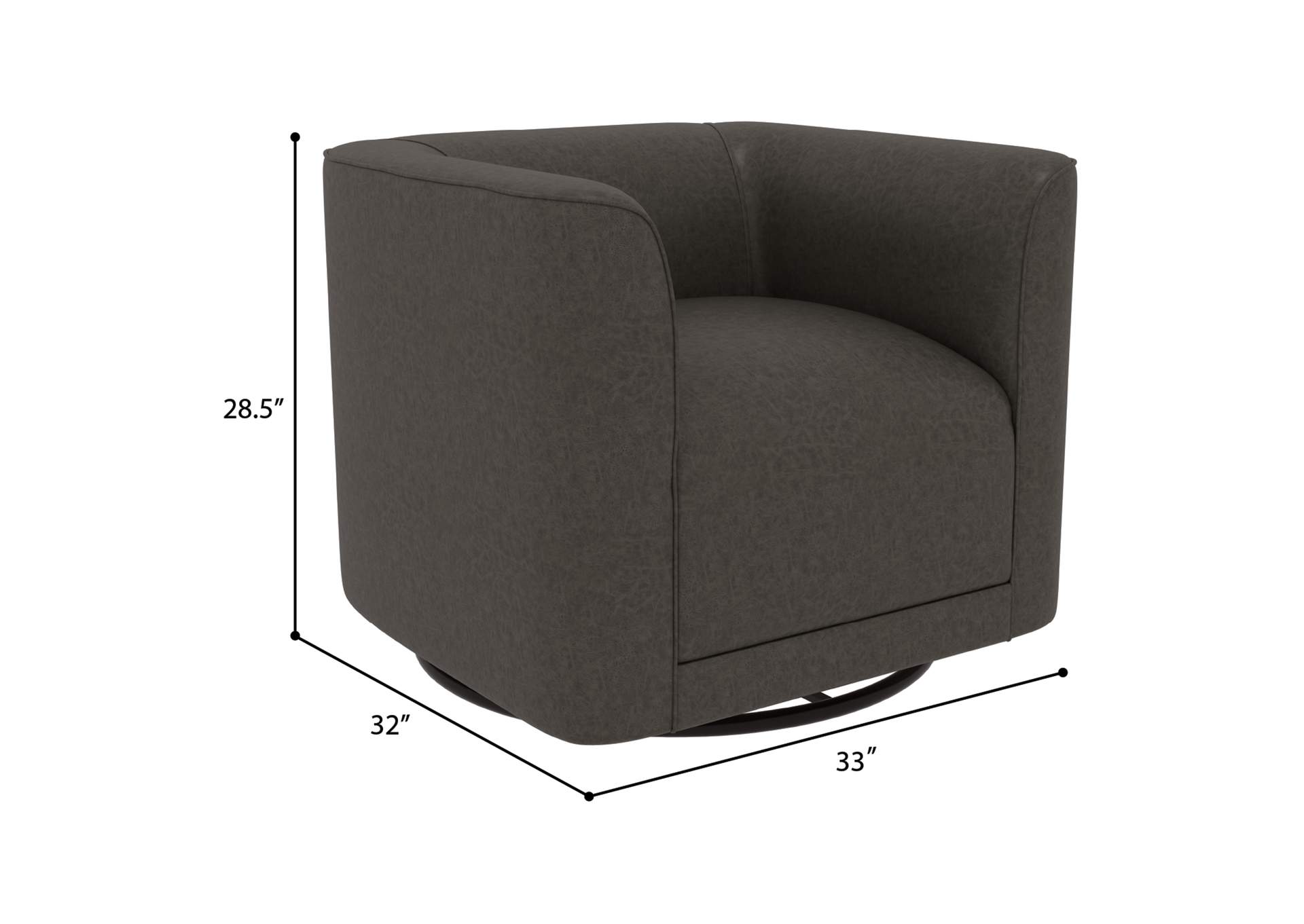 swivel accent chair image 7