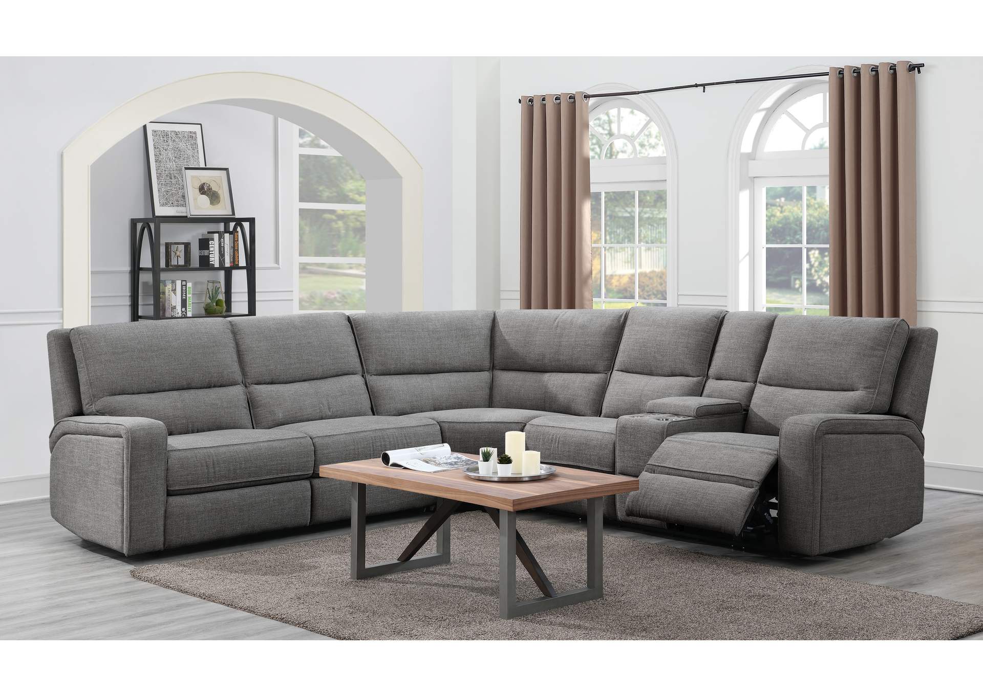LSF one side power sofa image 3