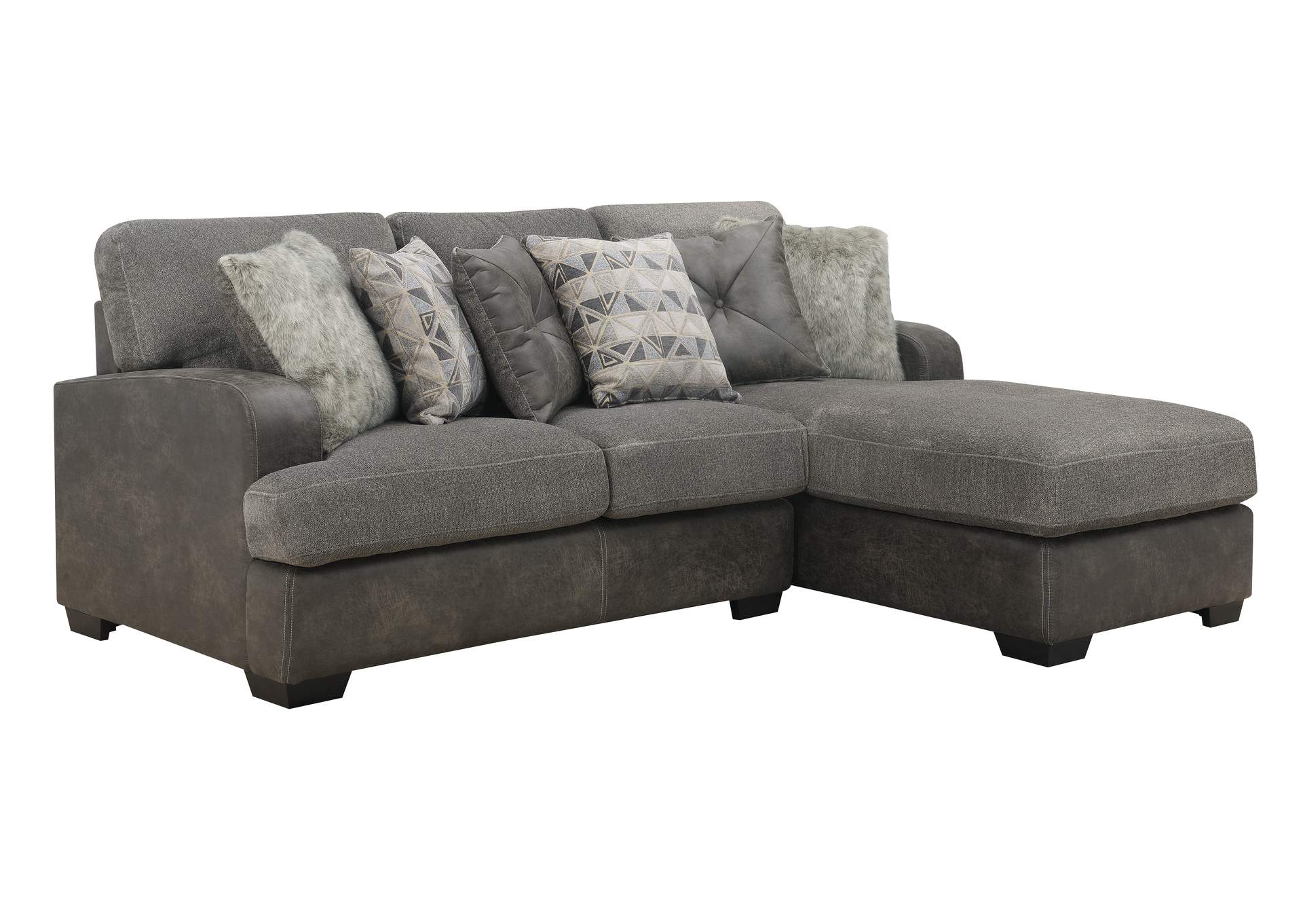 2 piece RSF chaise sectional image 1