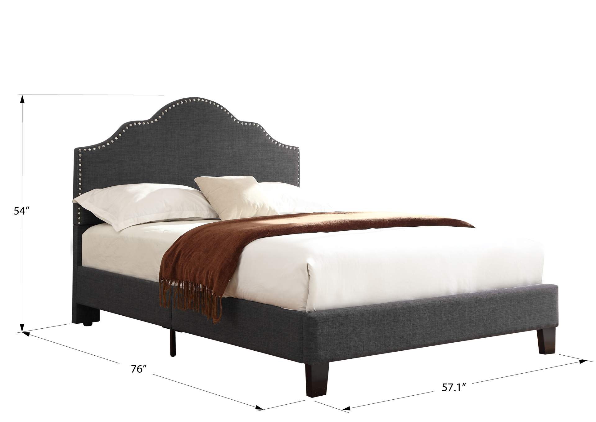 Madison Full Upholstered Bed