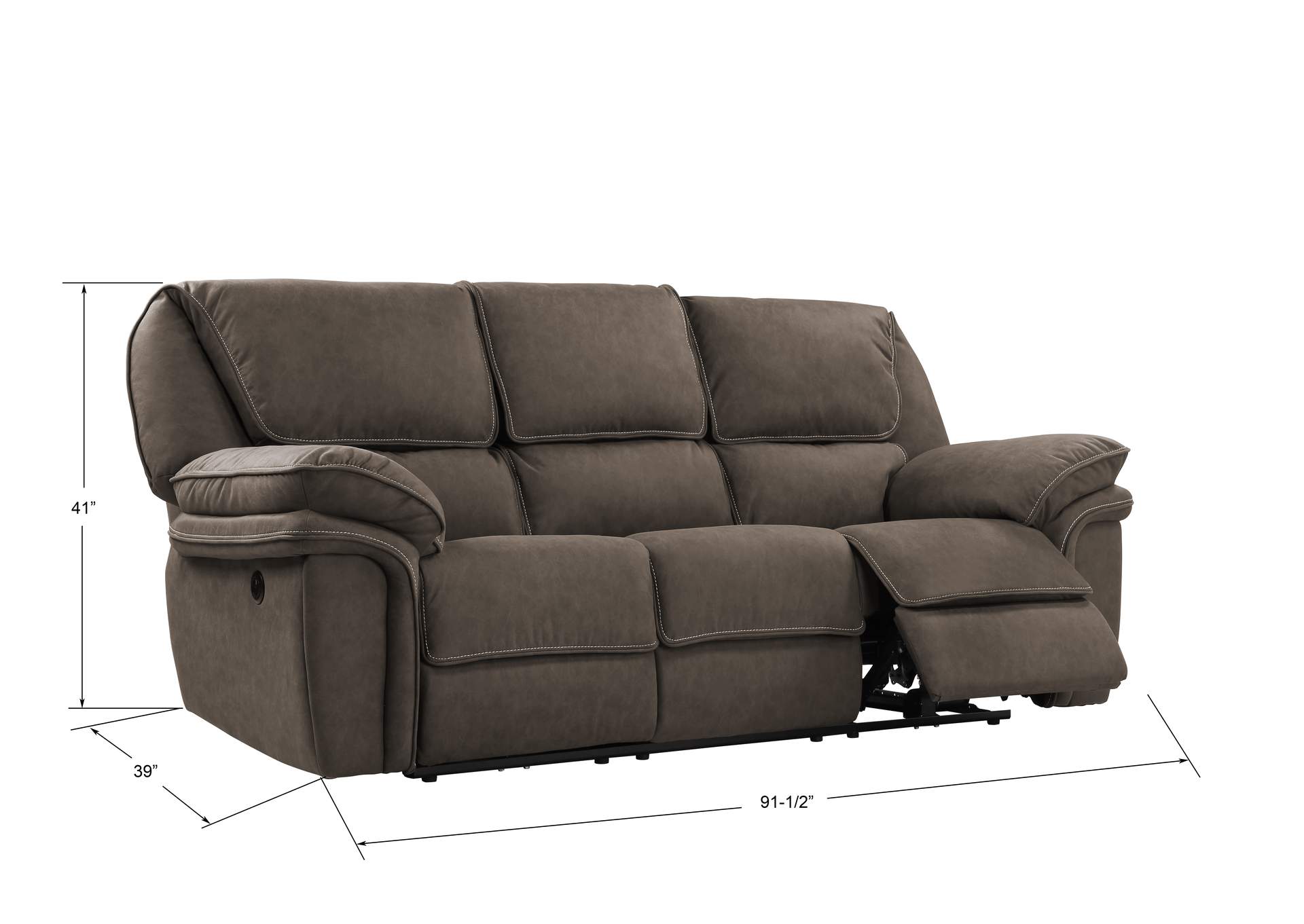 power reclining sofa image 6