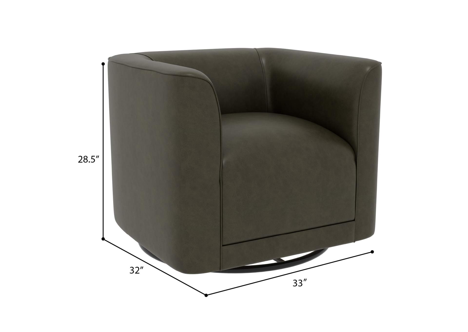 swivel accent chair image 7