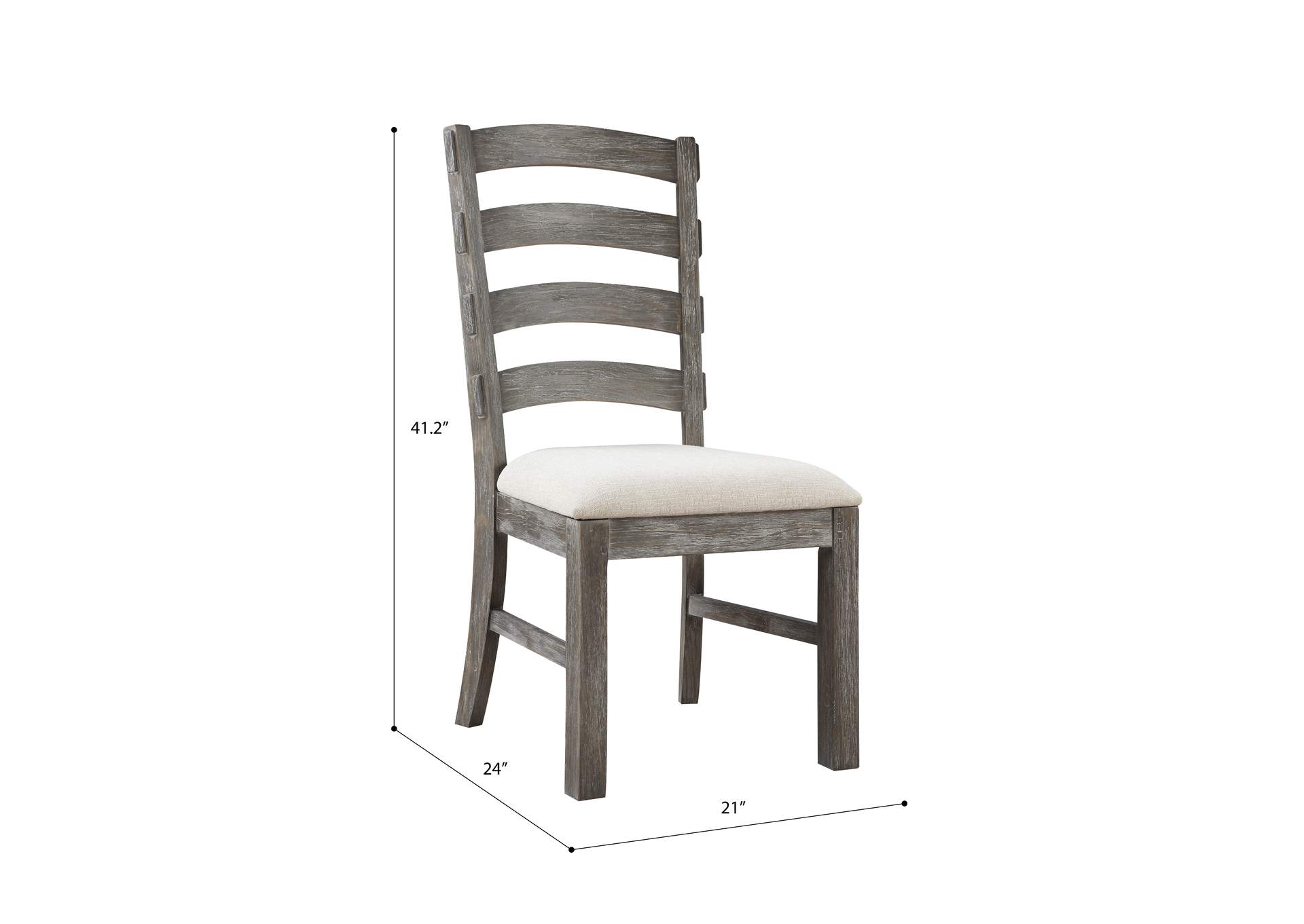 upholstered dining chair image 6