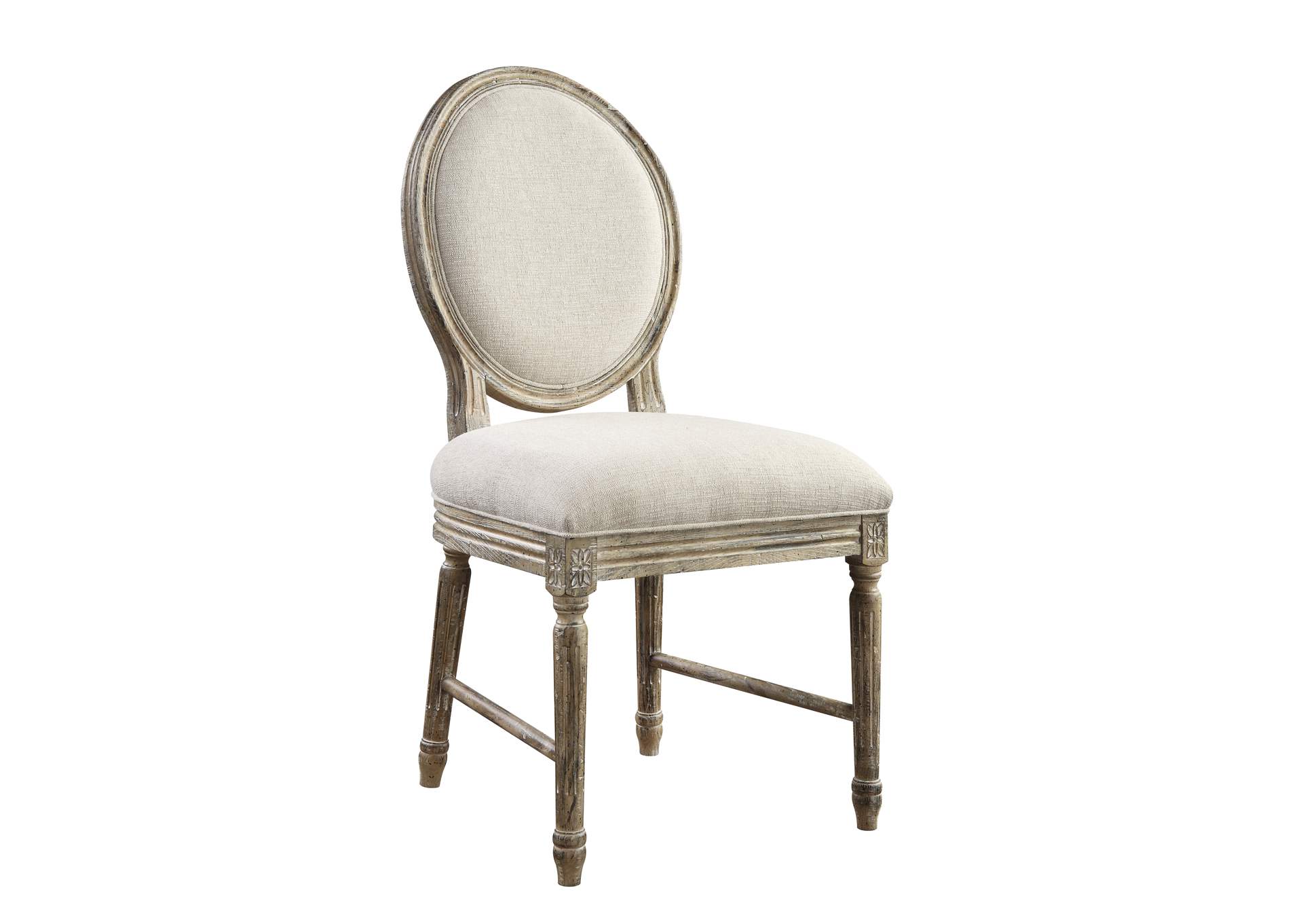 upholstered dining chair image 1