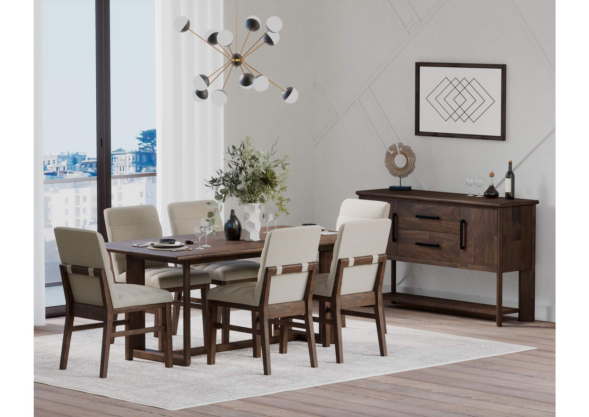upholstered side chair, 2 pack image 4
