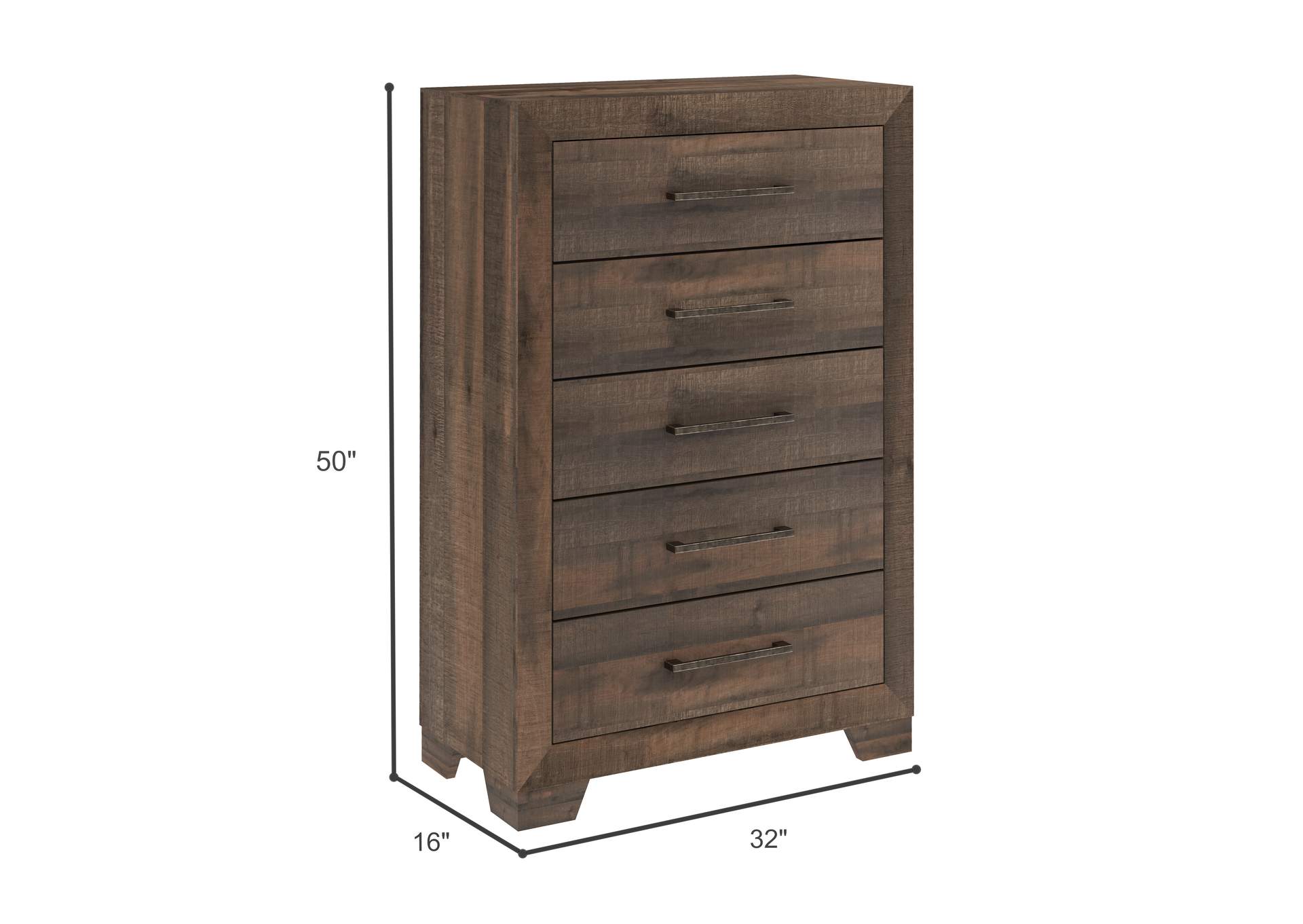 5-drawer chest image 6
