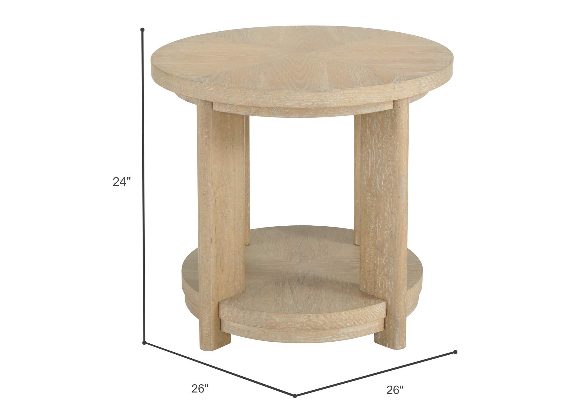 round accent table image 5