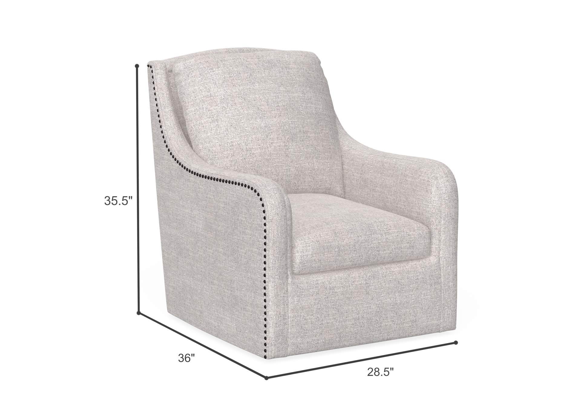 swivel accent chair image 7