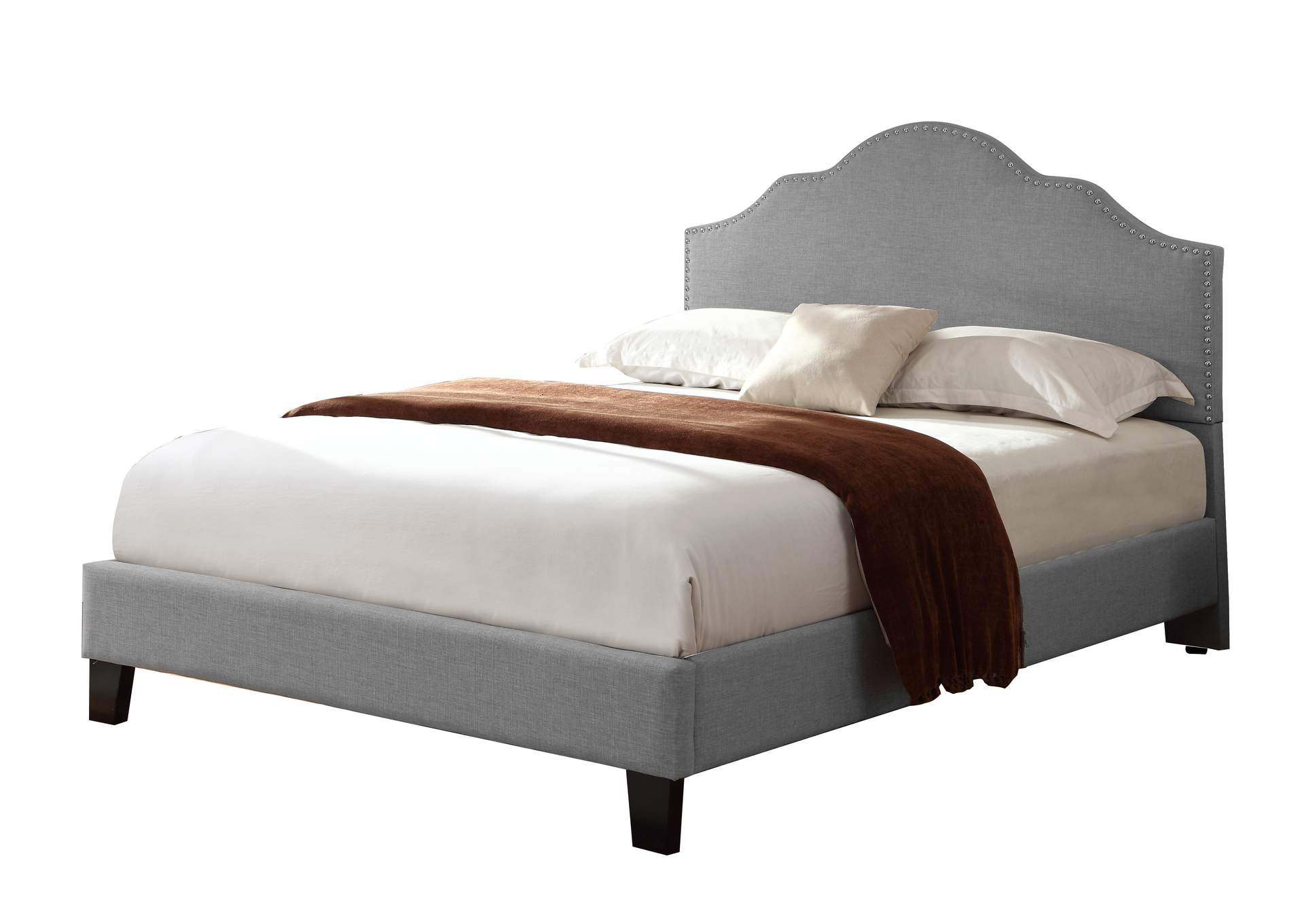 cal king upholstered bed image 6