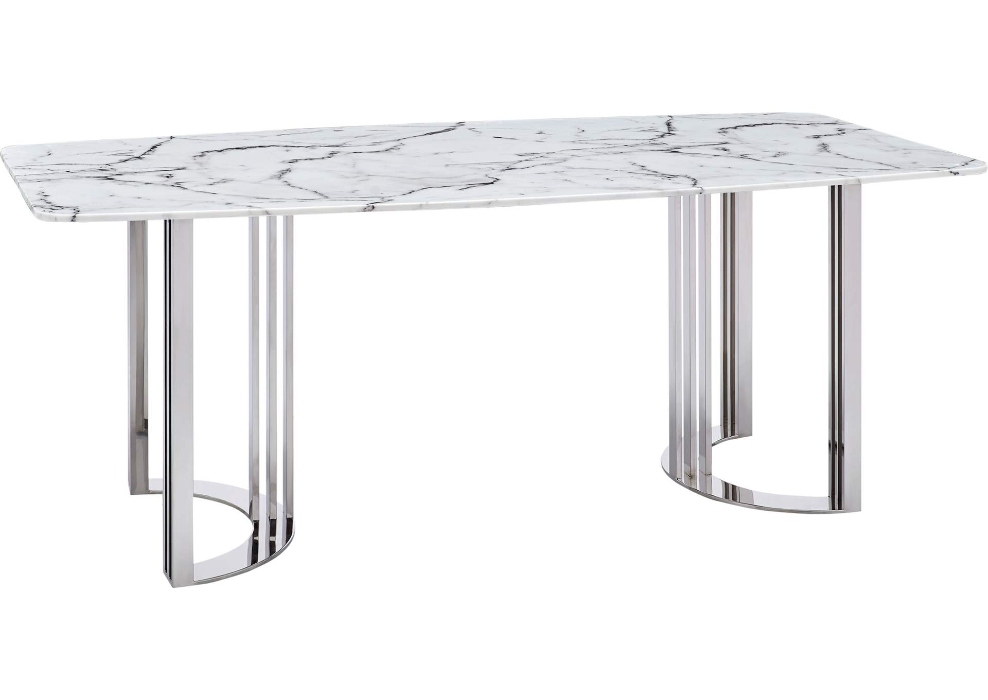 131 Dining Table Silver image 1