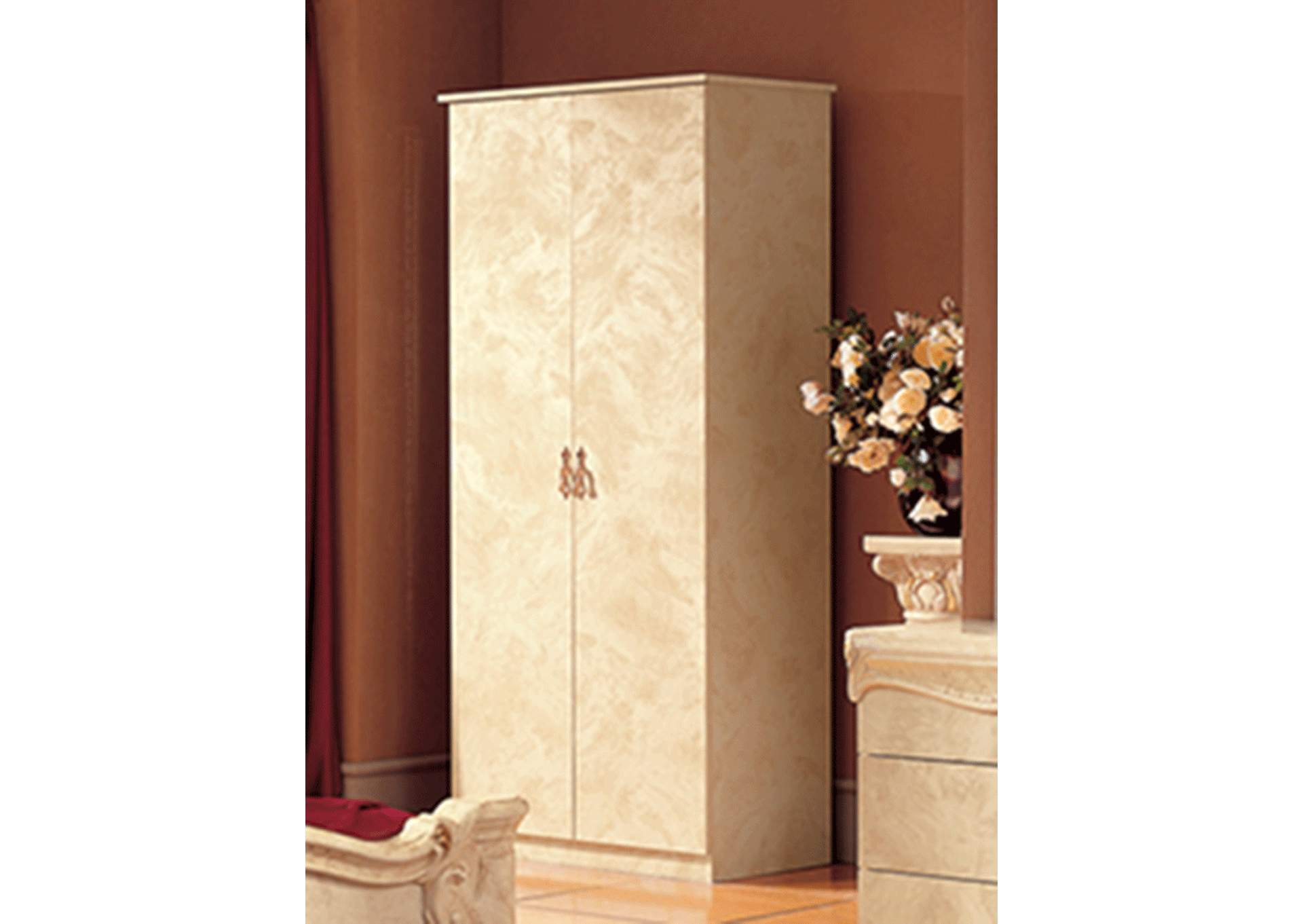 Barocco 2 Door Dresser Ivory image 1