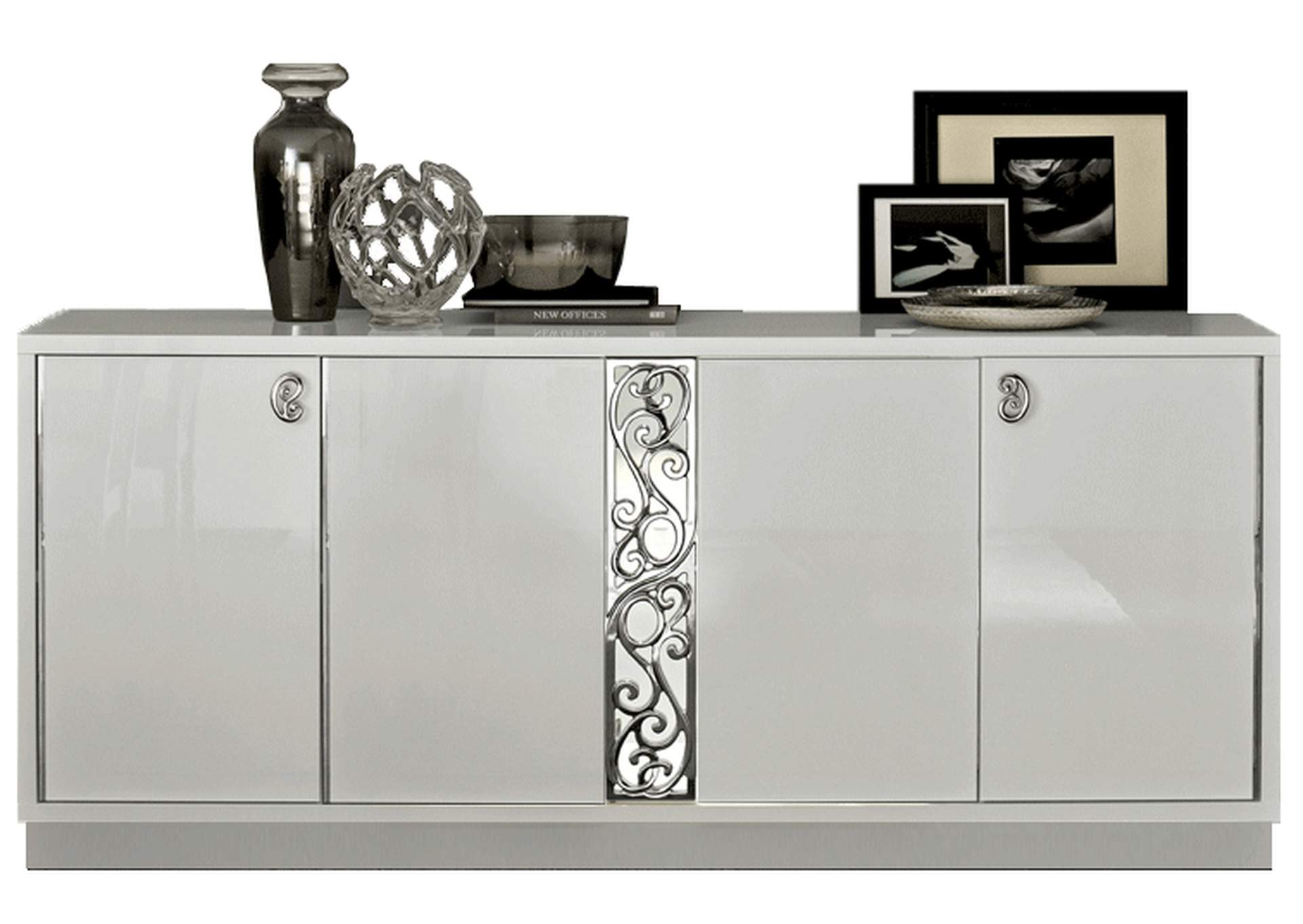 Roma 4-door Buffet White image 1