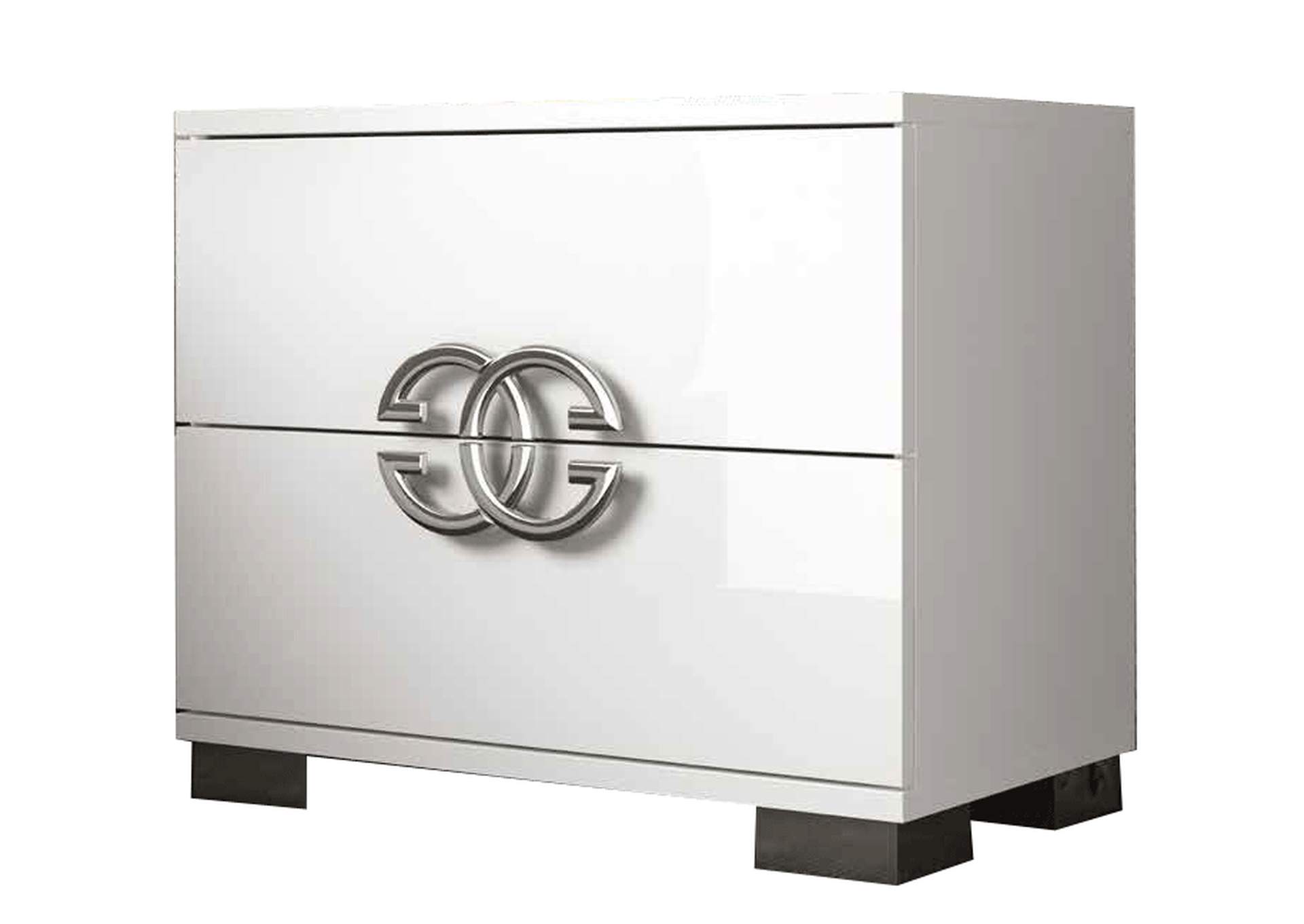 Dafne Nightstand White image 1