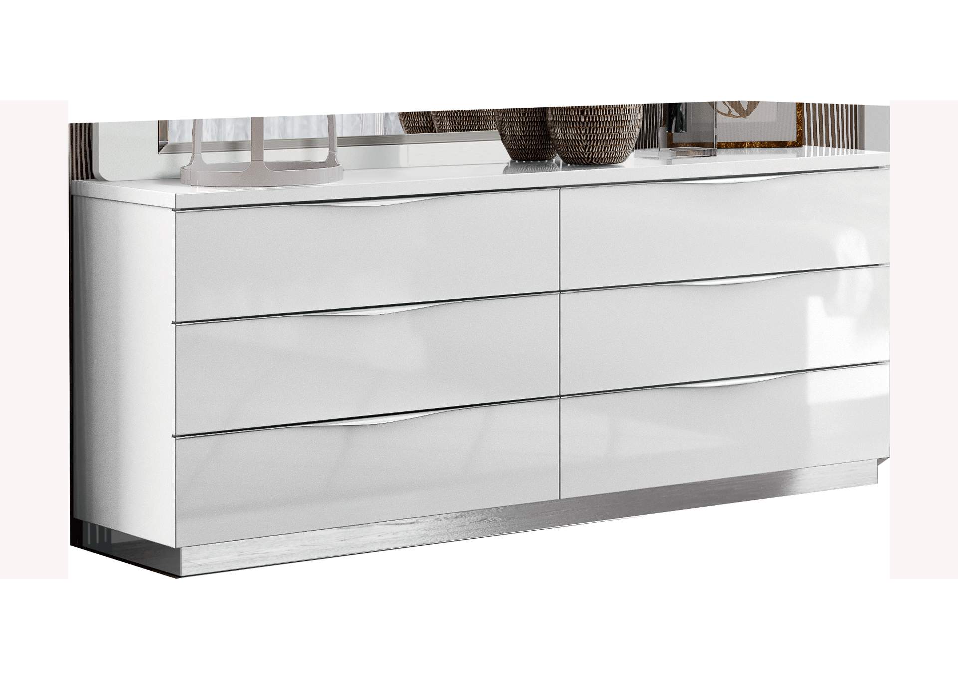 Onda Double Dresser White image 1