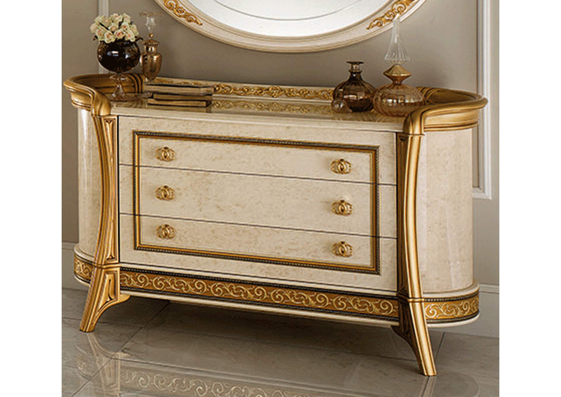 Melodia 3 Drawer Dresser Arredo image 1