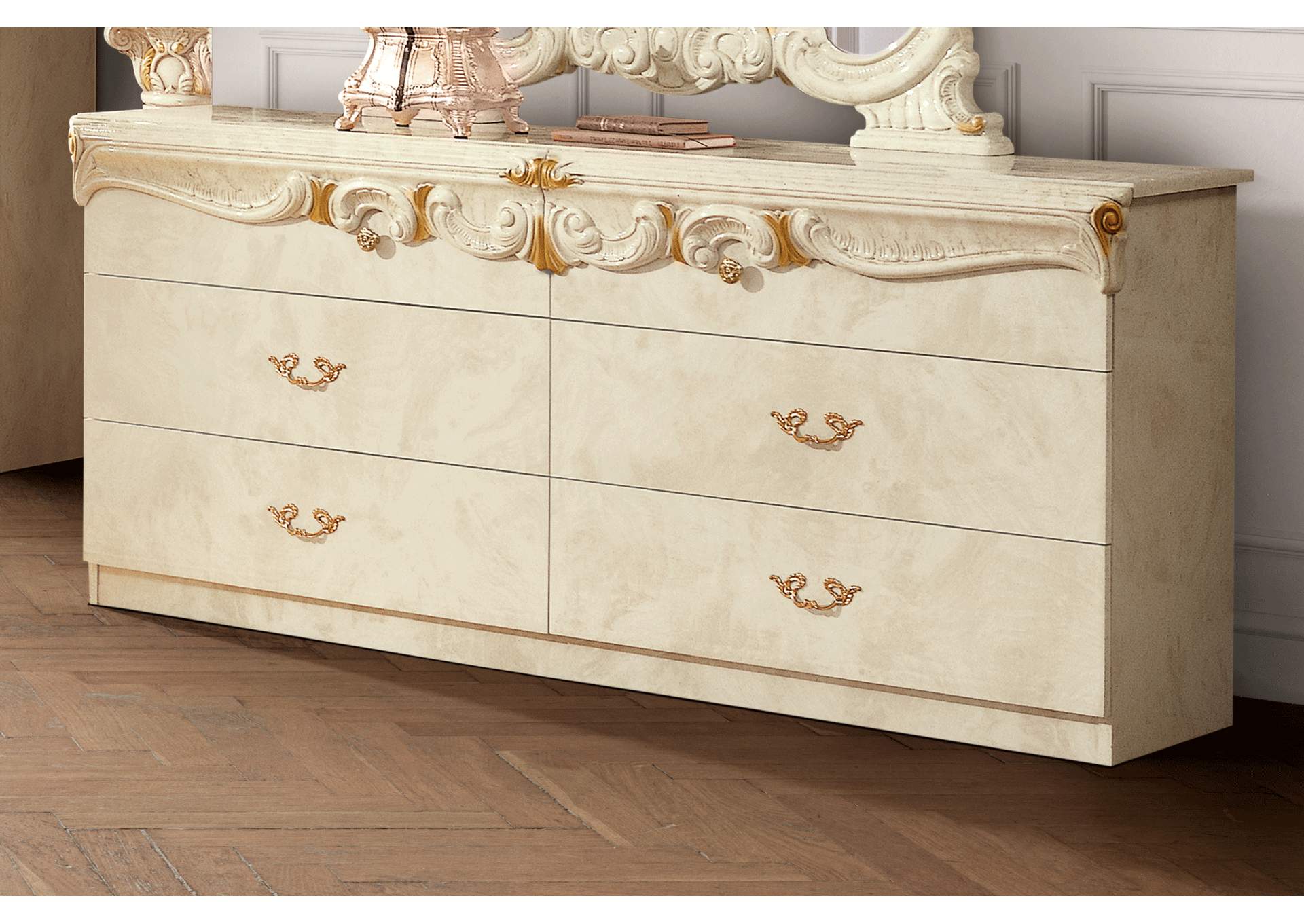 Barocco Double Dresser Ivory image 1