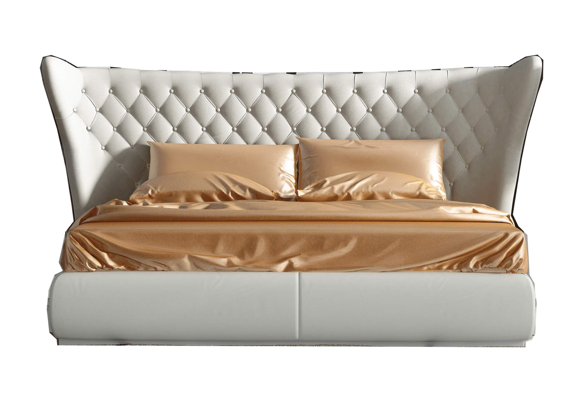 Miami King Size Bed White image 1