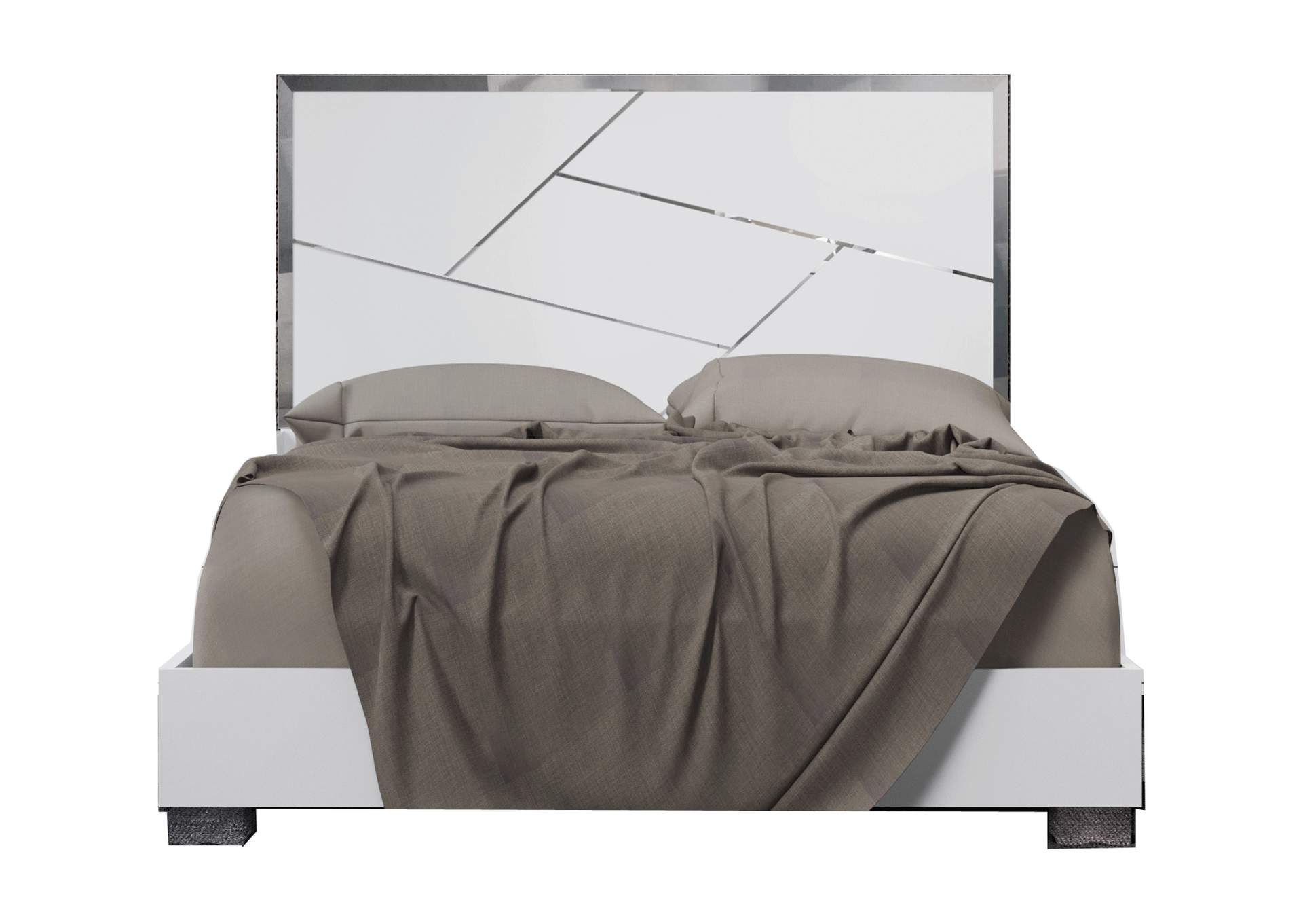 Dafne Bed Queen White image 1
