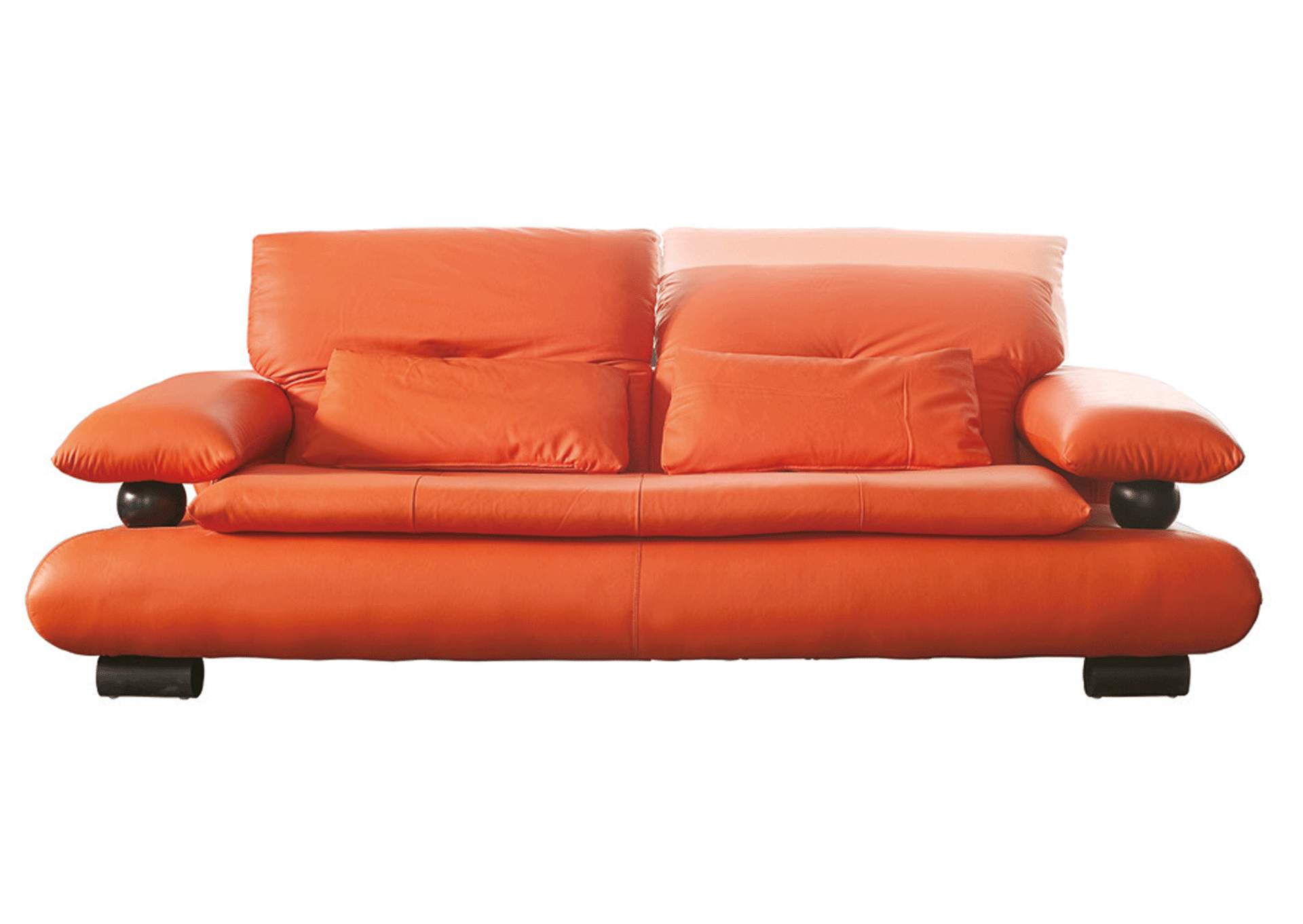 410 3 Sofa Orange image 1