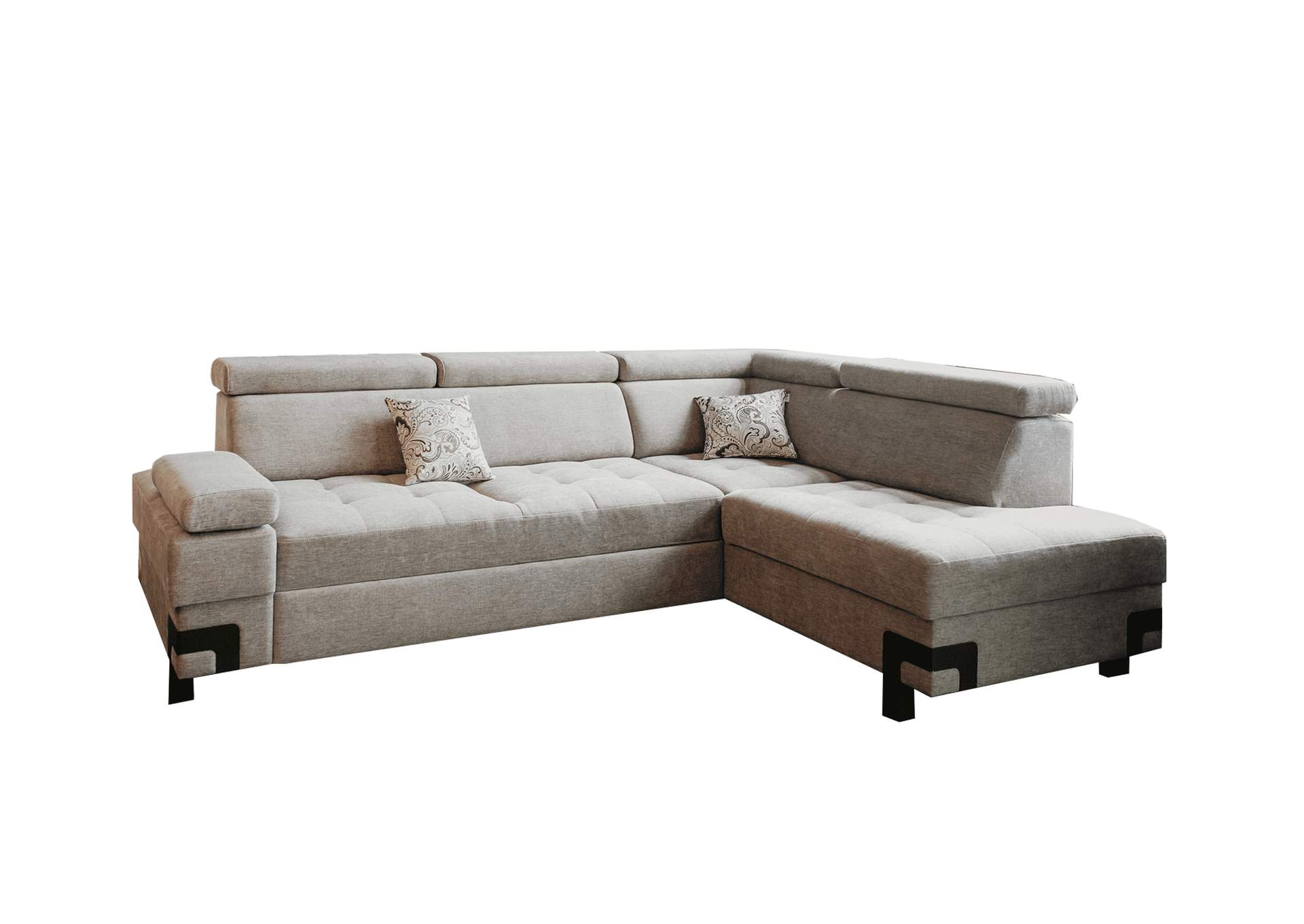 Garda Sectional Right with Bed And Storage image 1