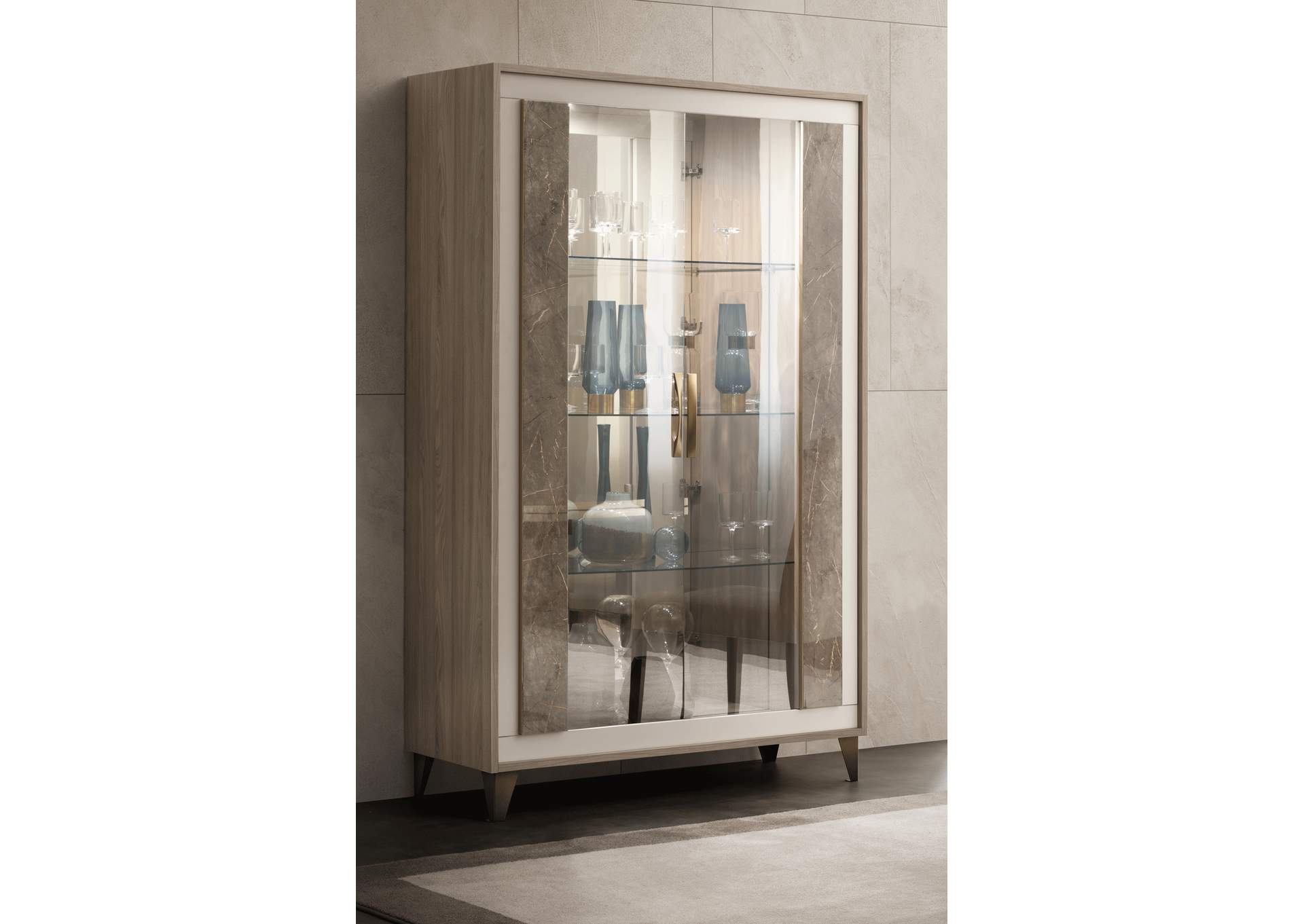 2-door Glass Cabinet image 1