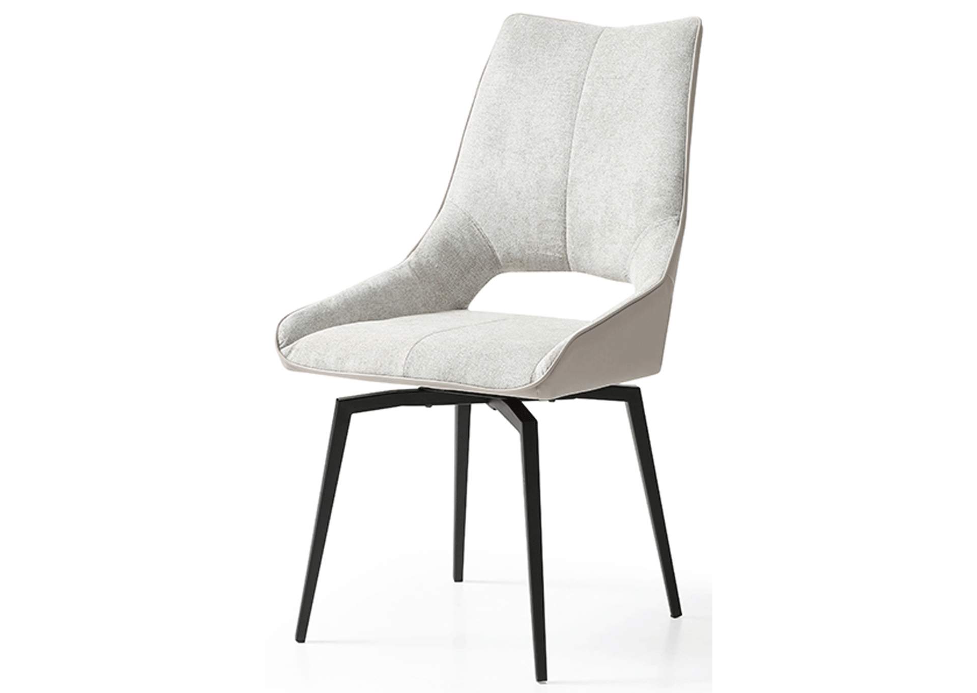 1239 Swivel Dining Chair Beige - Brown image 1