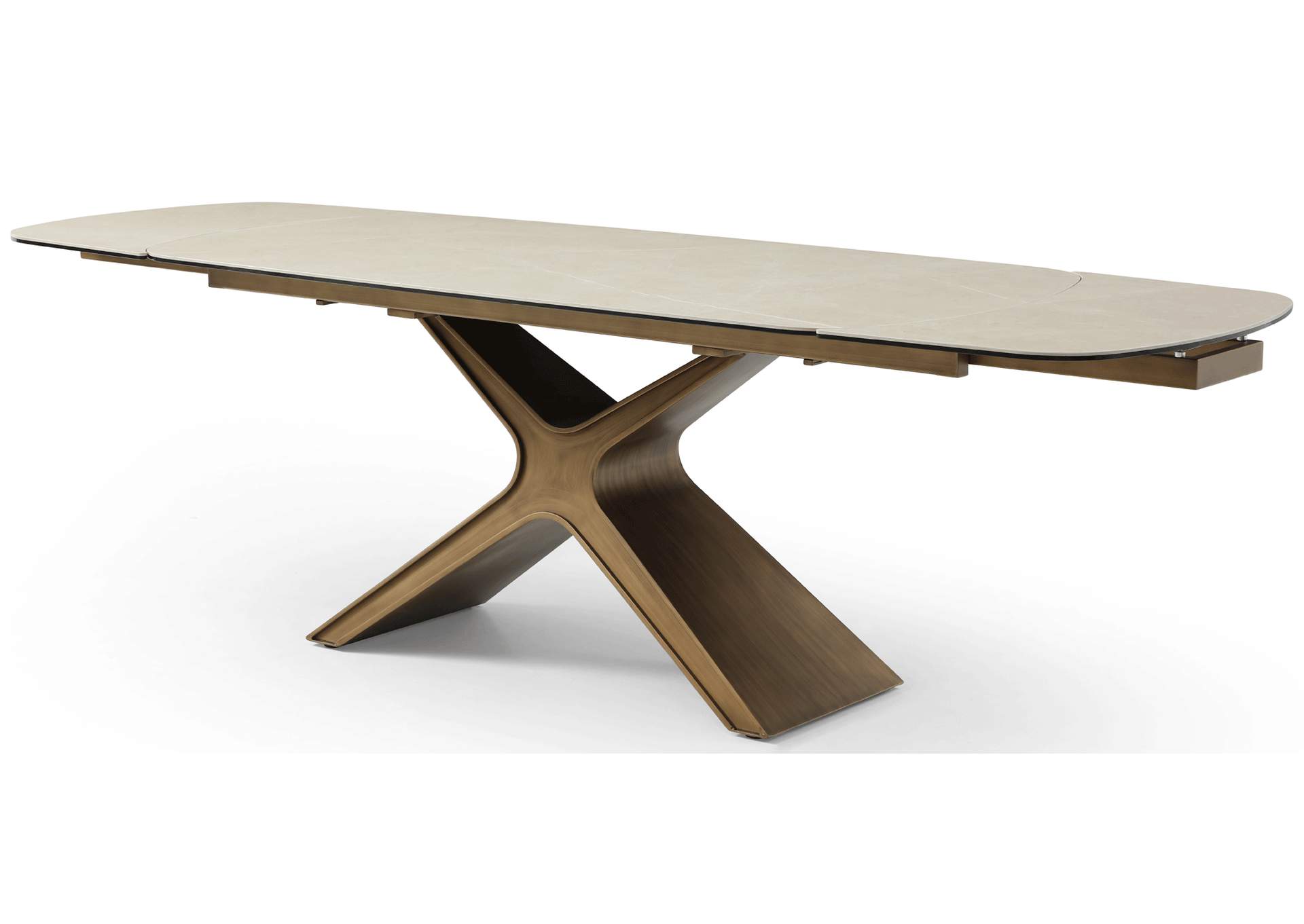 9368 Dining Table Taupe image 1