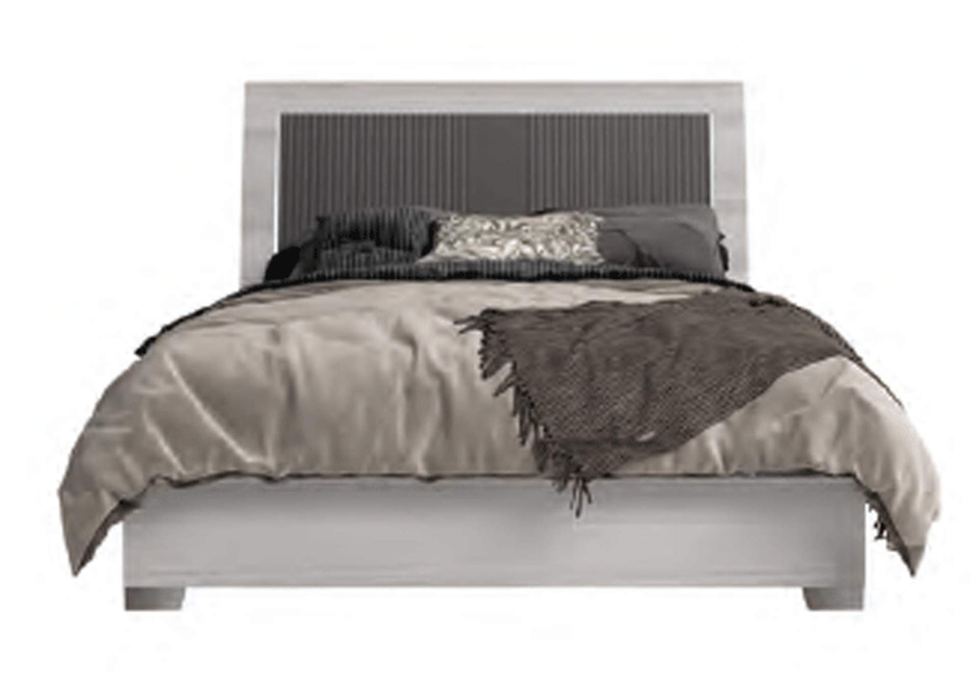 Mia Upholstered King Size Bed image 1
