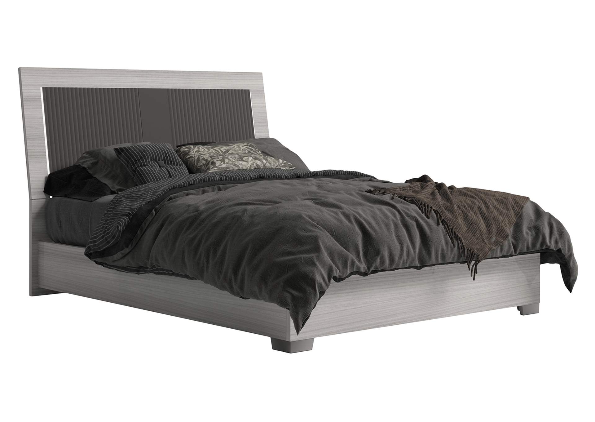 Mia Upholstered Queen Size Bed image 1