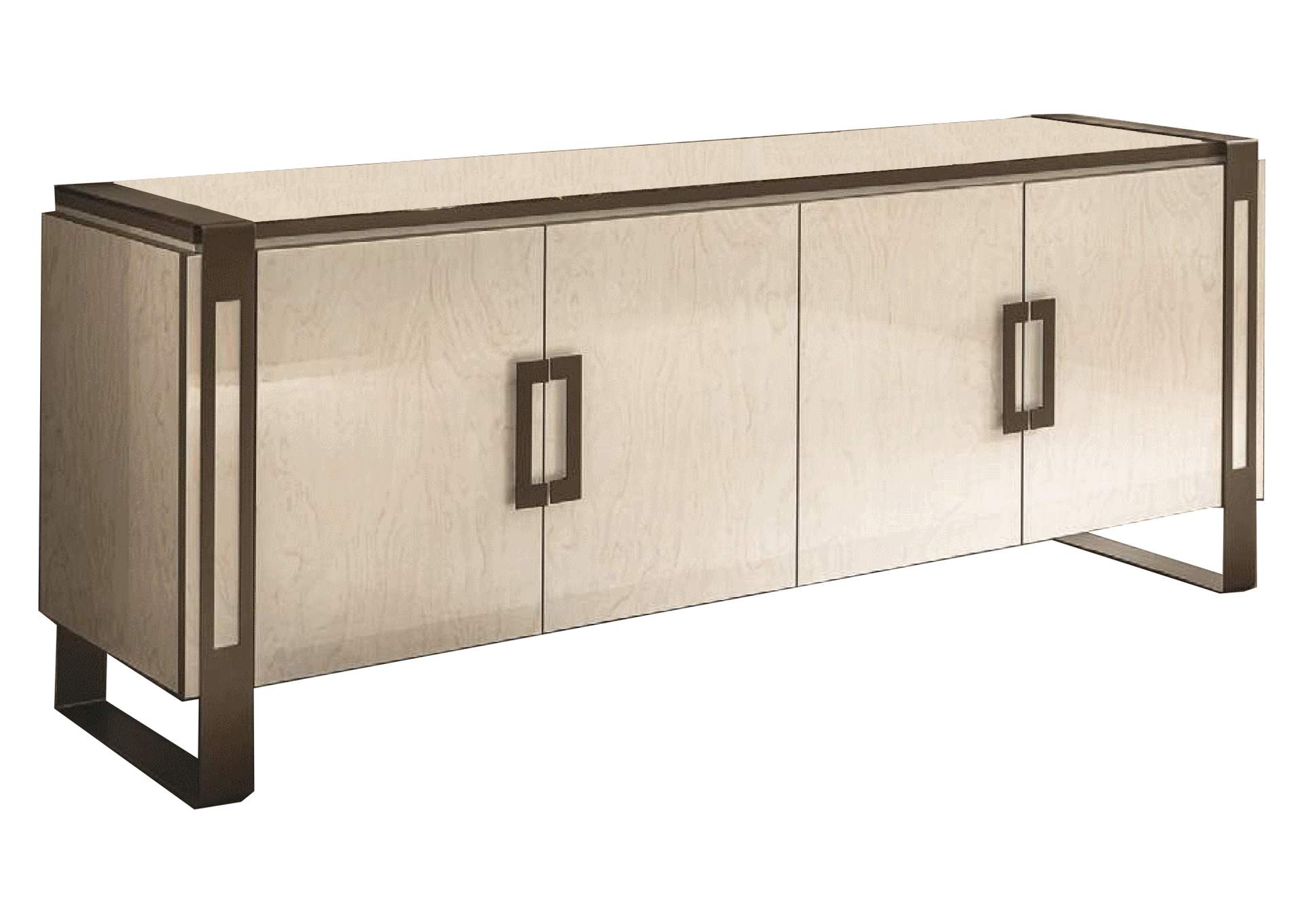 Poesia 4 Door Buffet /light Grain Top/ image 1