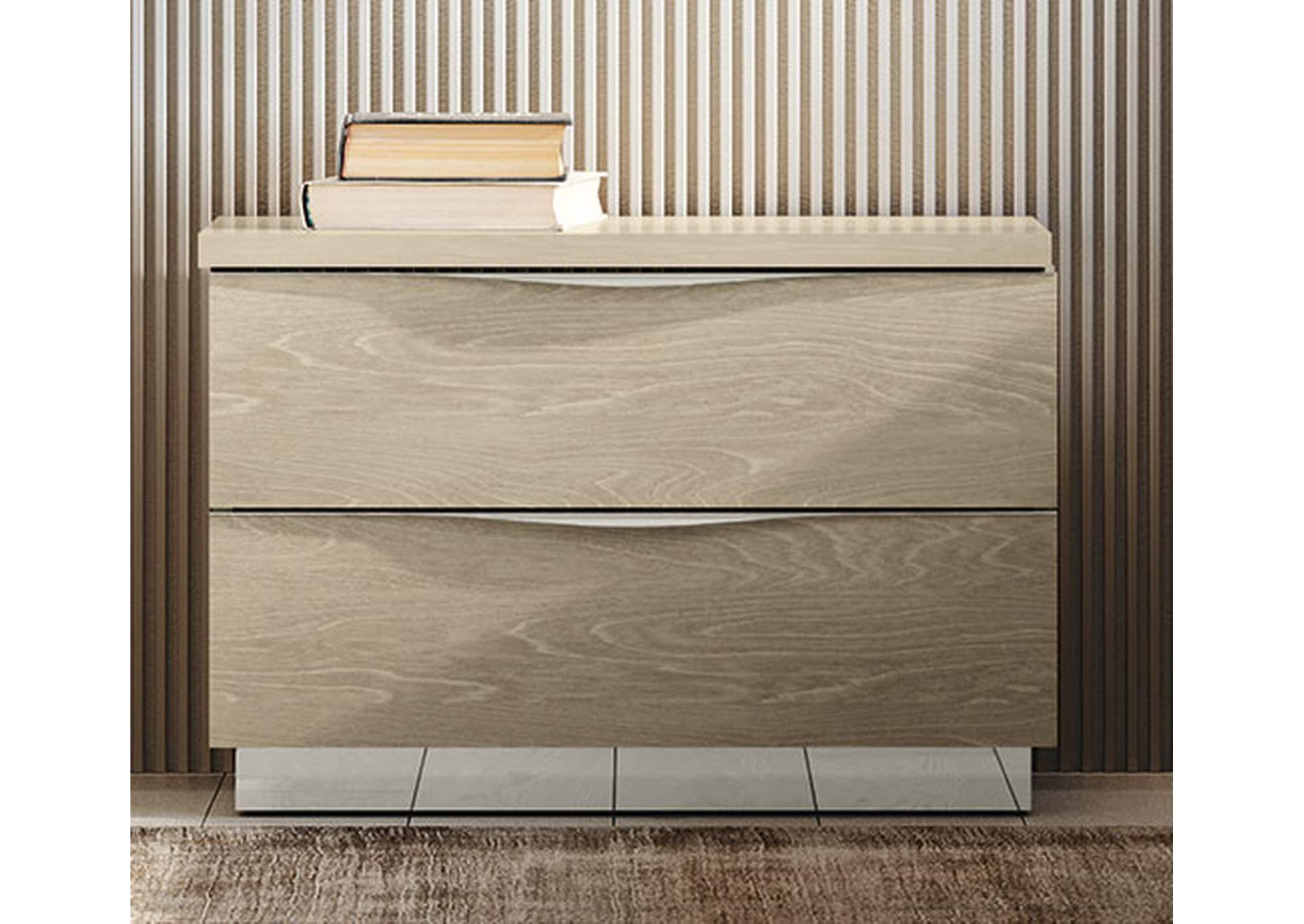 Platinum "mini" Nightstand Ivory Betullia Sabbia image 1