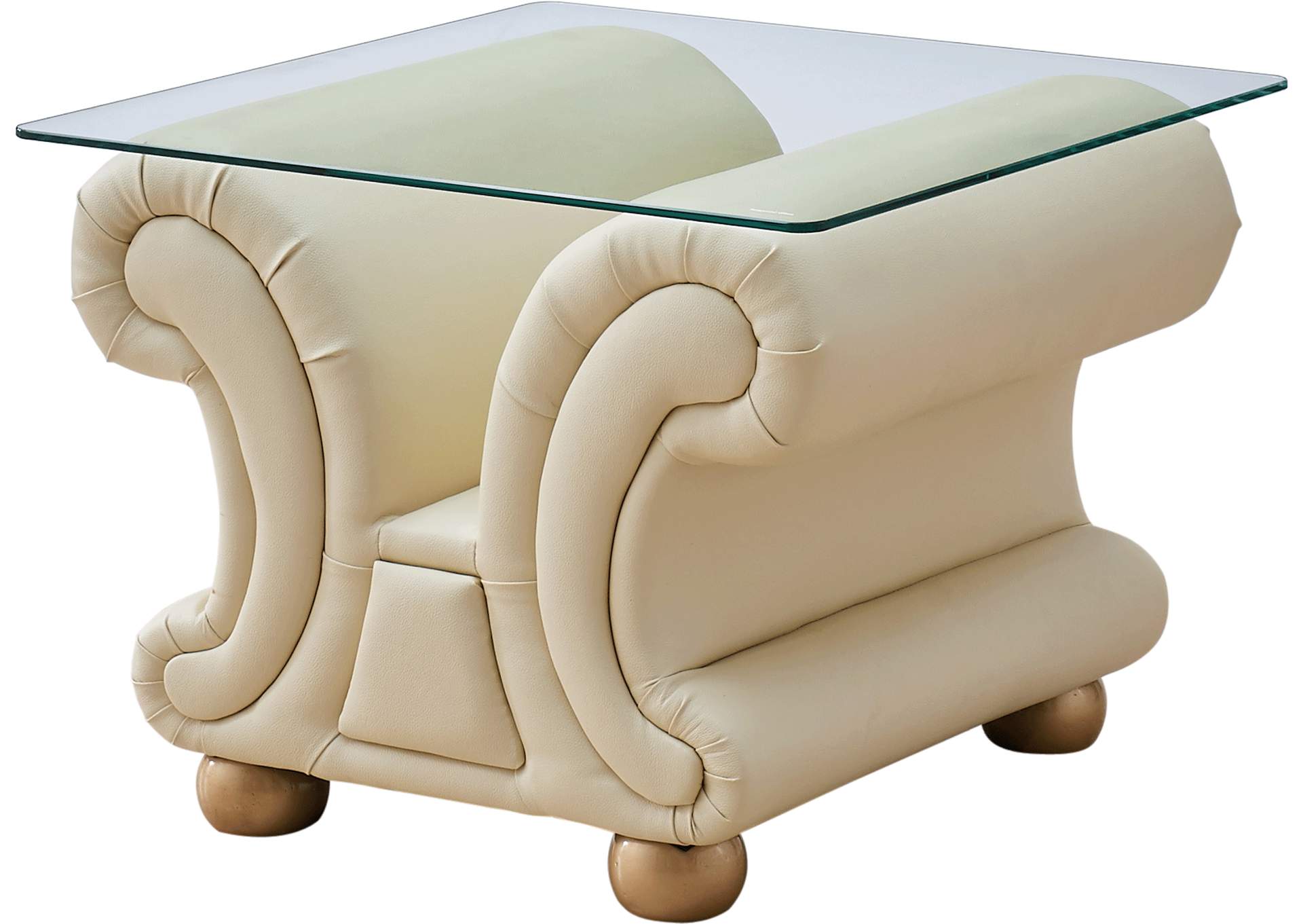 Apolo End Table Ivory image 1