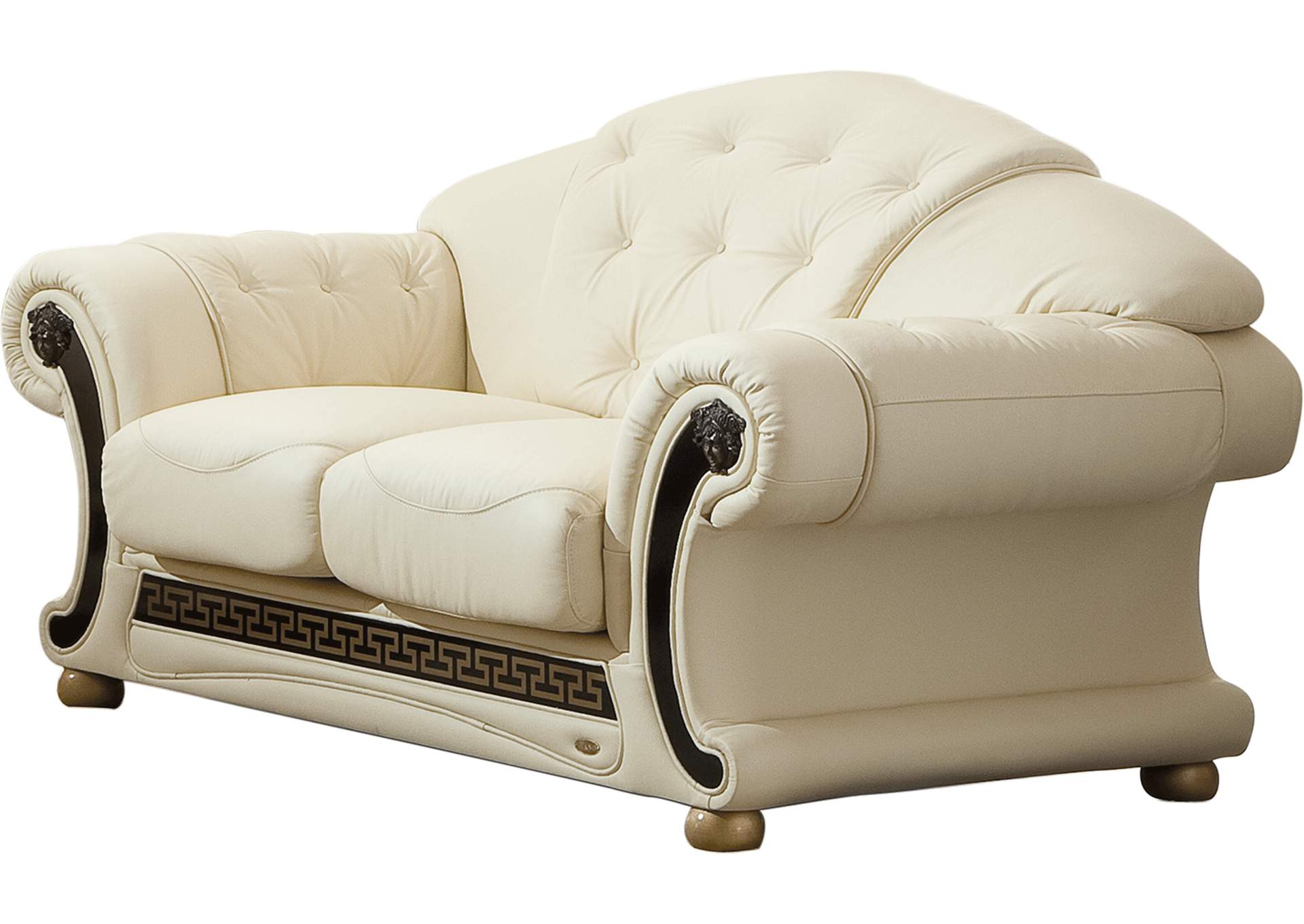 Apolo Ivory Loveseat image 1