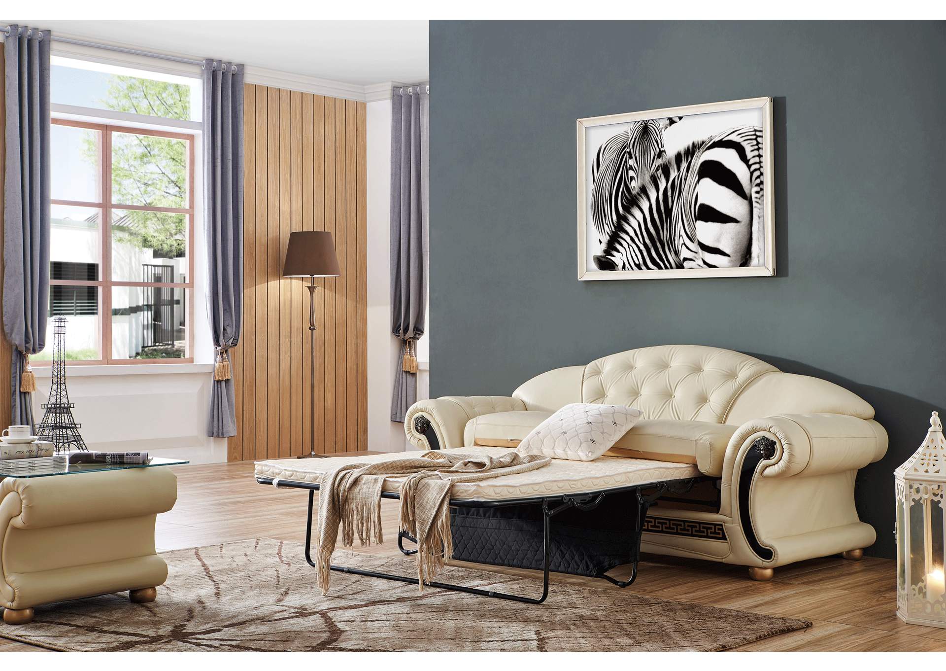 Apolo Sofa-bed Ivory image 1