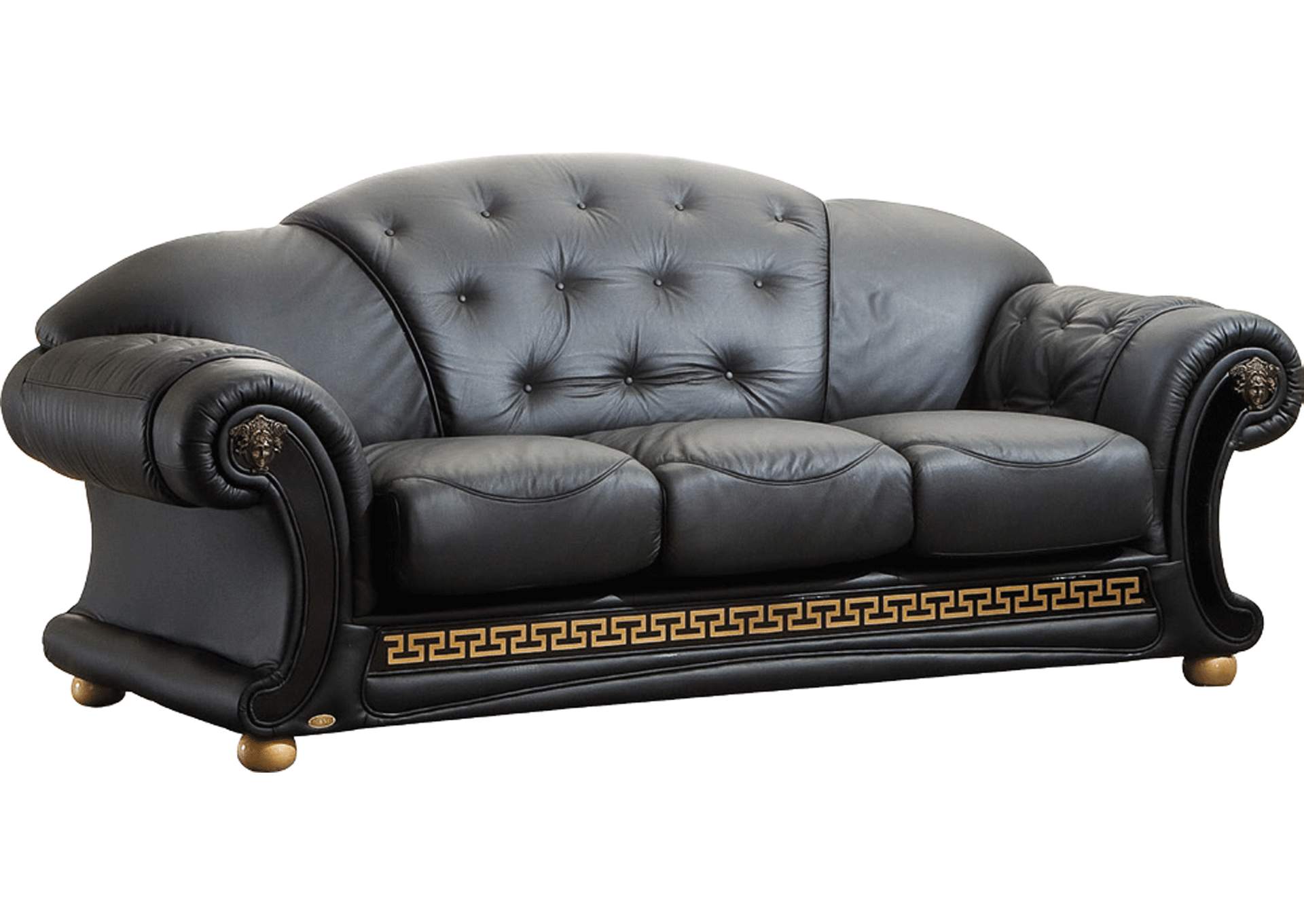 Apolo Black Sofa No Bed image 1