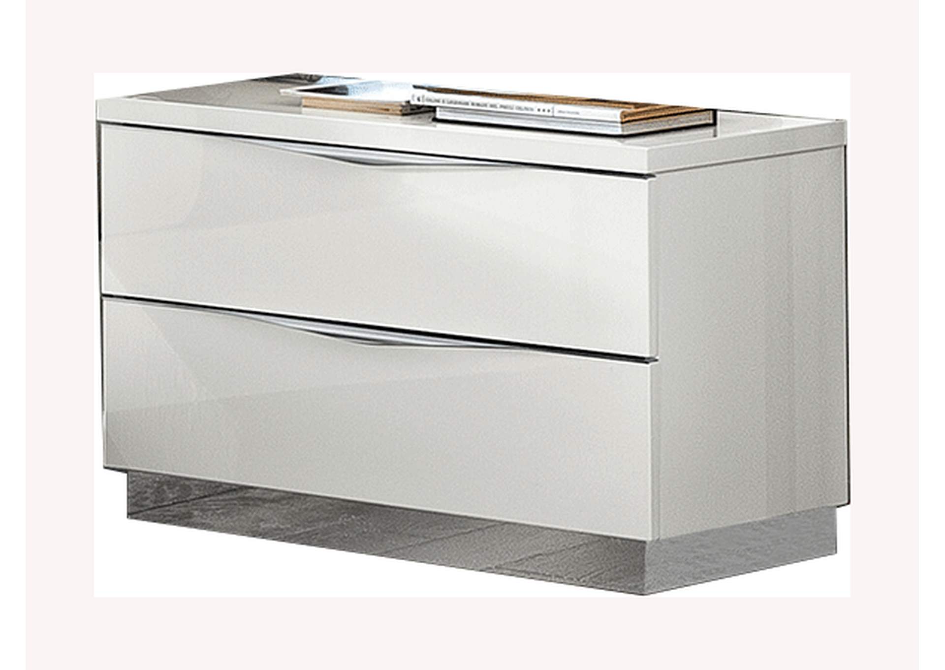 Onda Maxi Nightstand White image 1