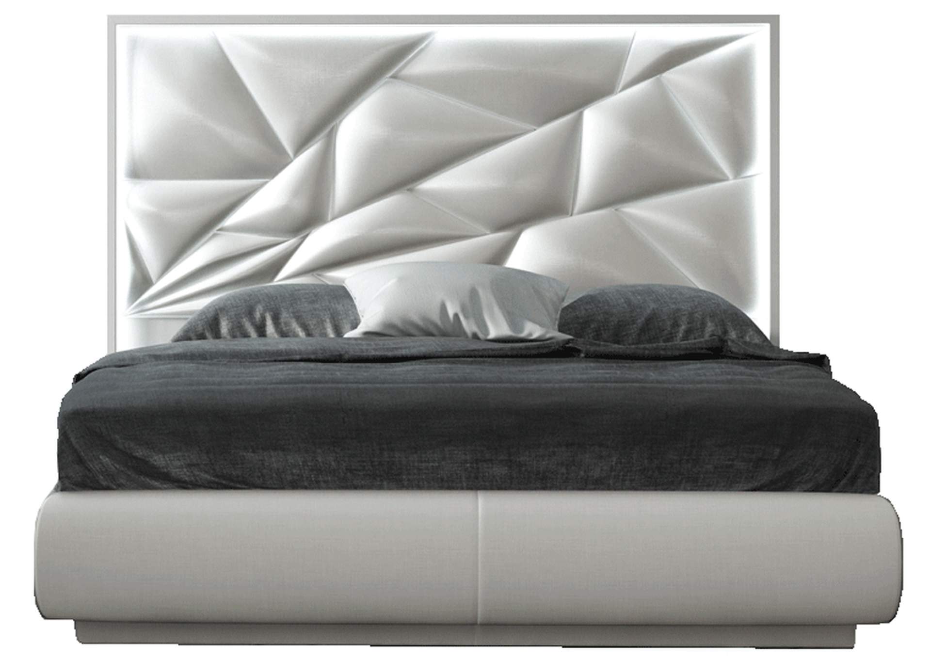 Kiu Queen Bed with Light image 1