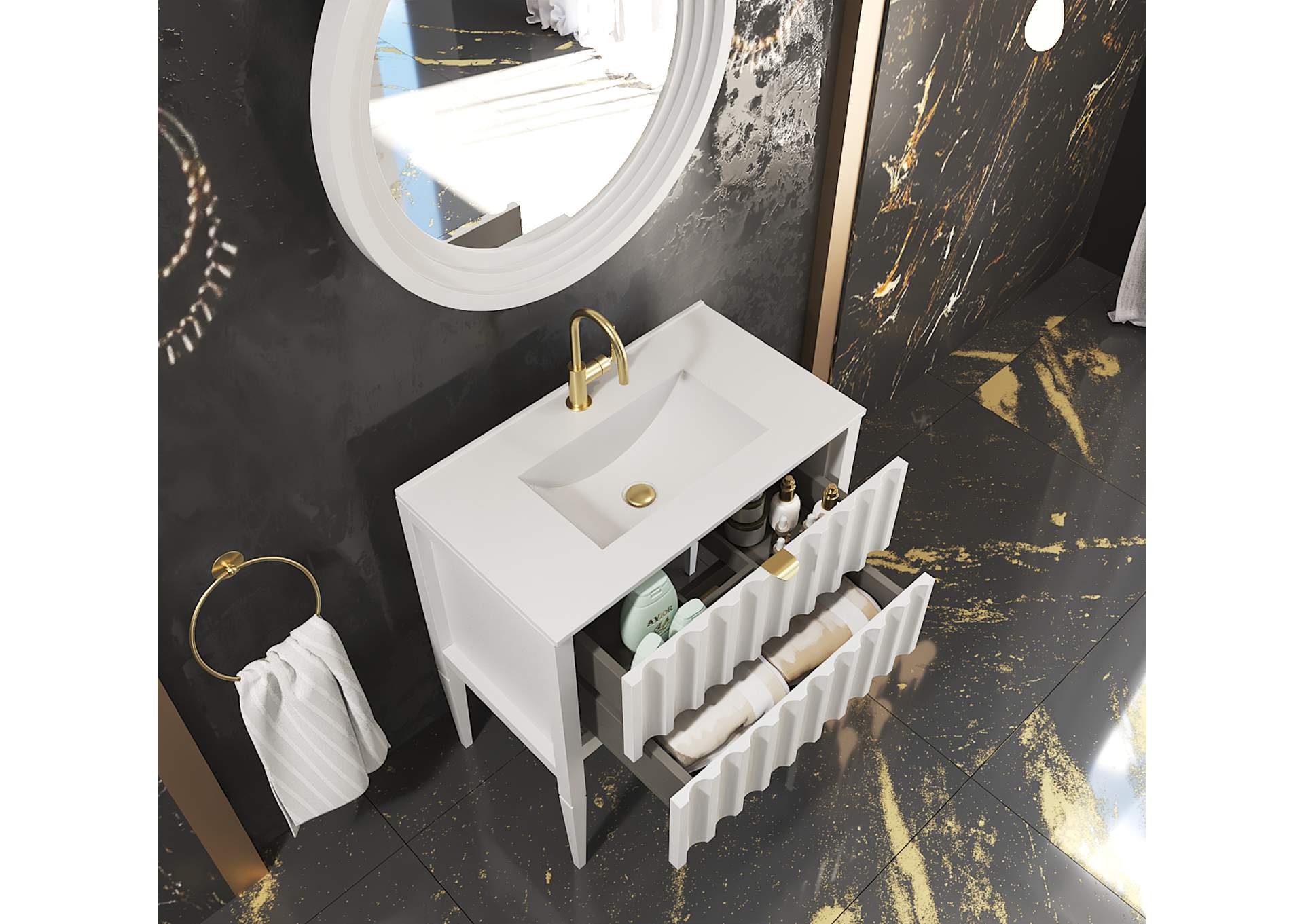 Palma Bathroom Vanity SET image 4