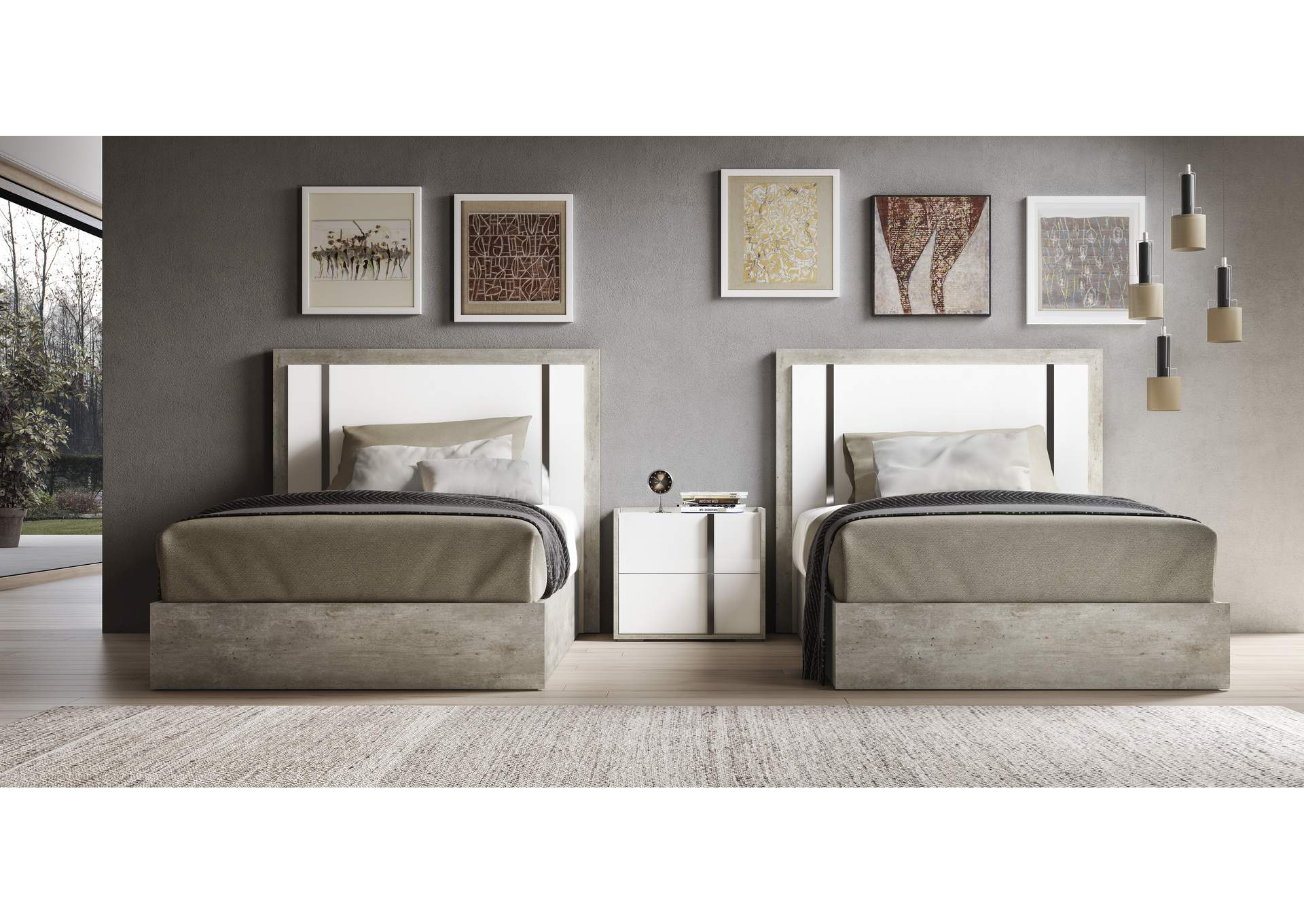 Treviso 48" Bed SET image 1