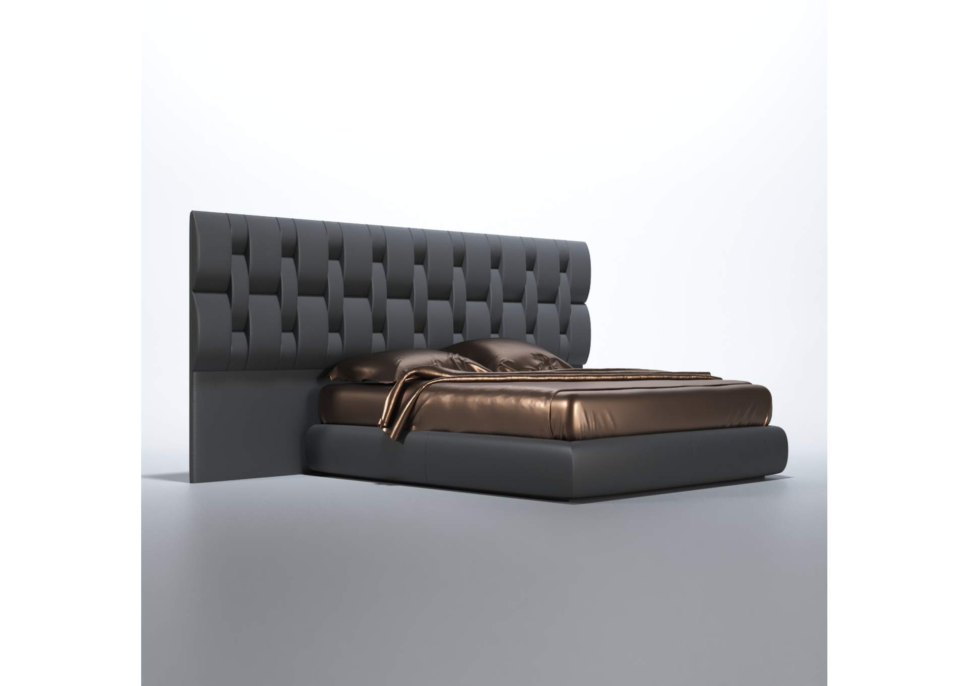 Emporio Black Bed SET image 4