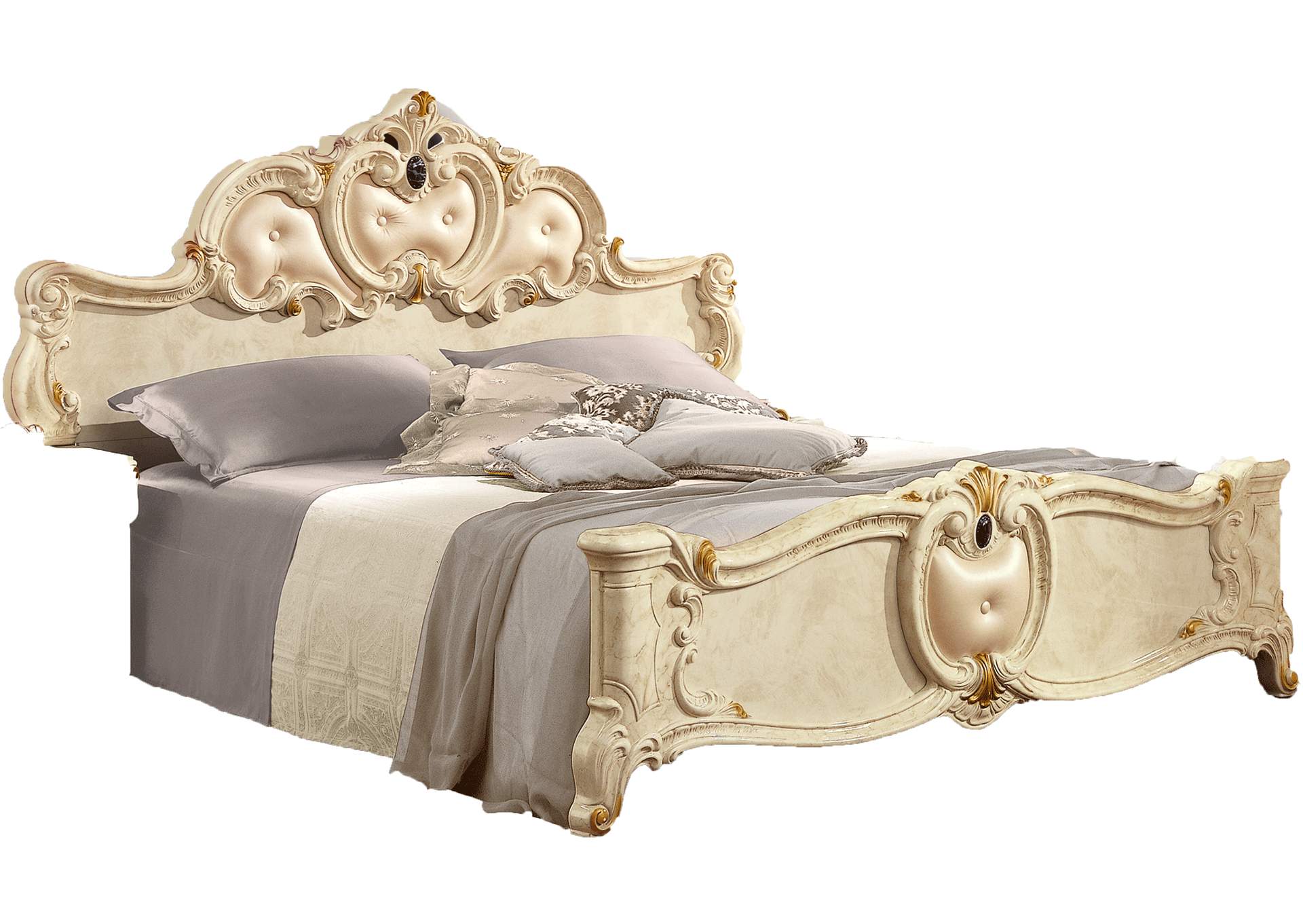 Barocco Bed Ivory, Camel Group Italy SET image 1