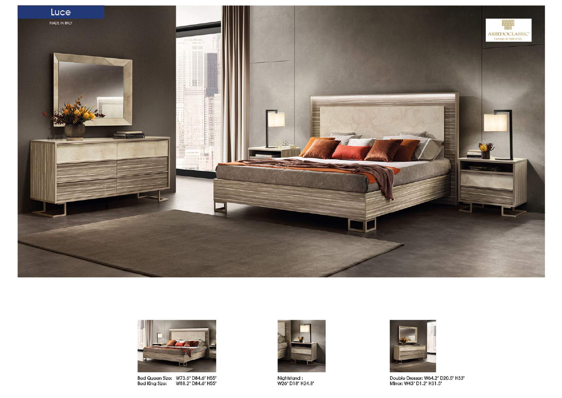 Luce Light Bedroom with Light SET image 3