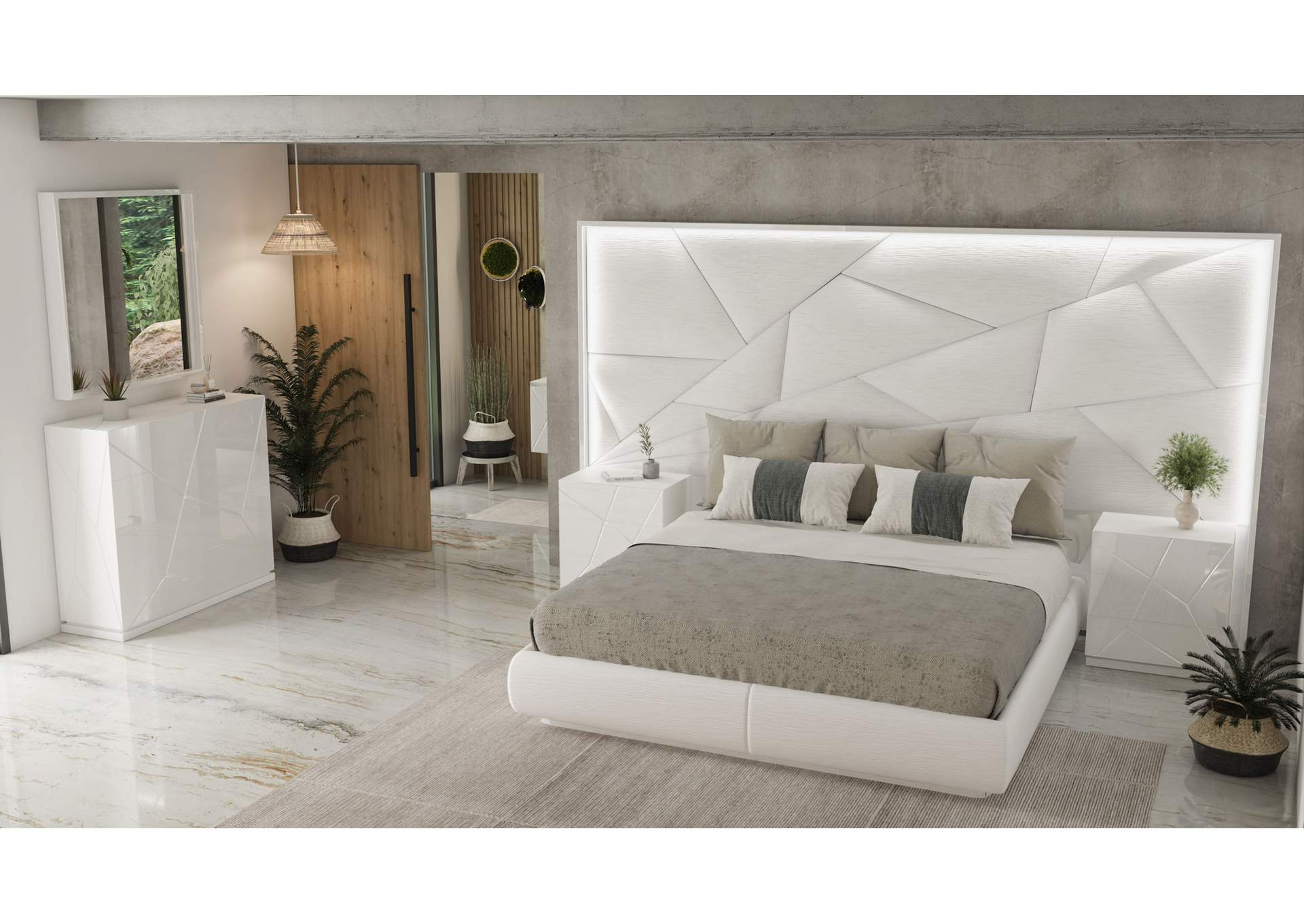 Majesty Bed with Light SET image 10