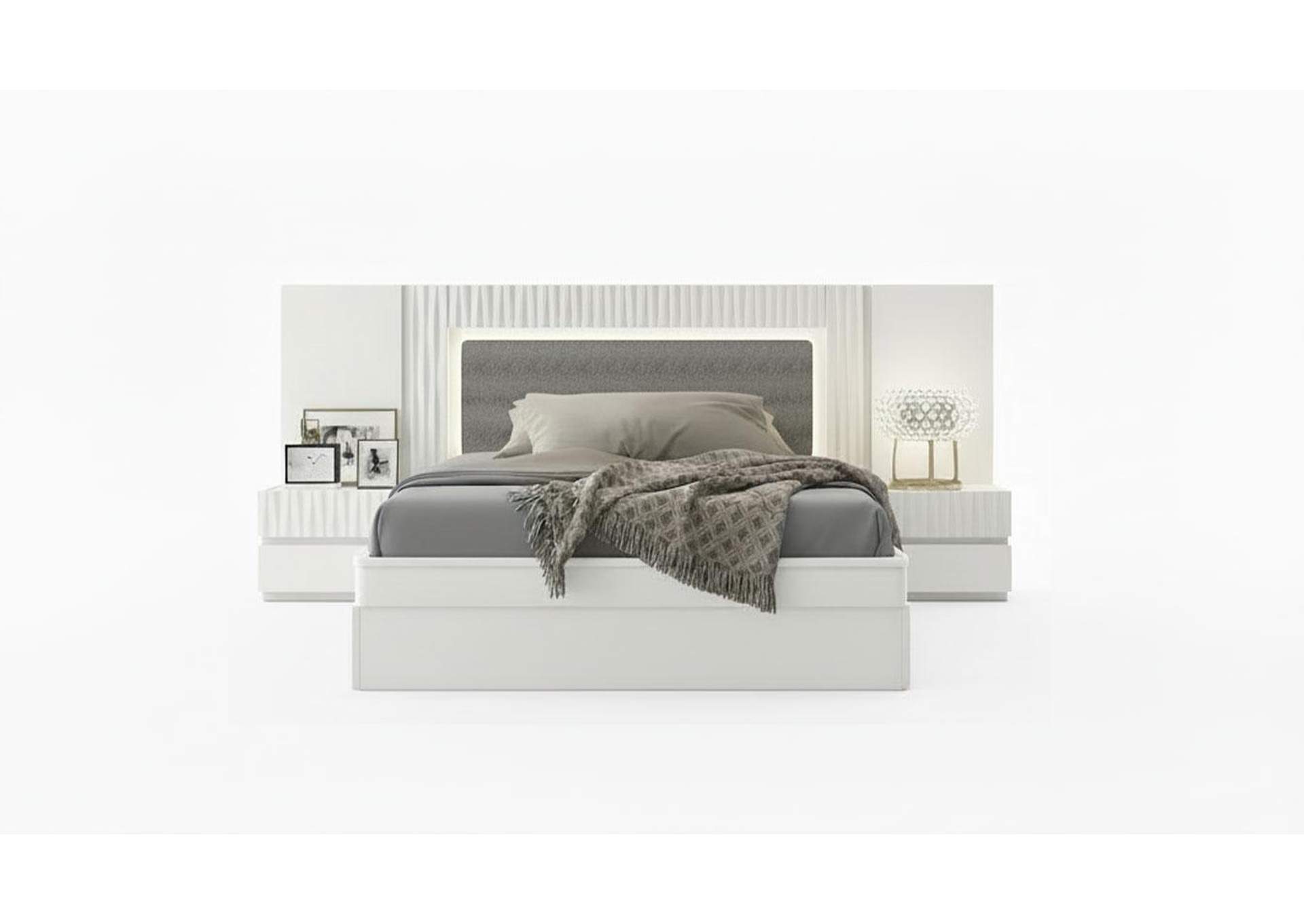 Marina White Storage kit for QS Bed image 1