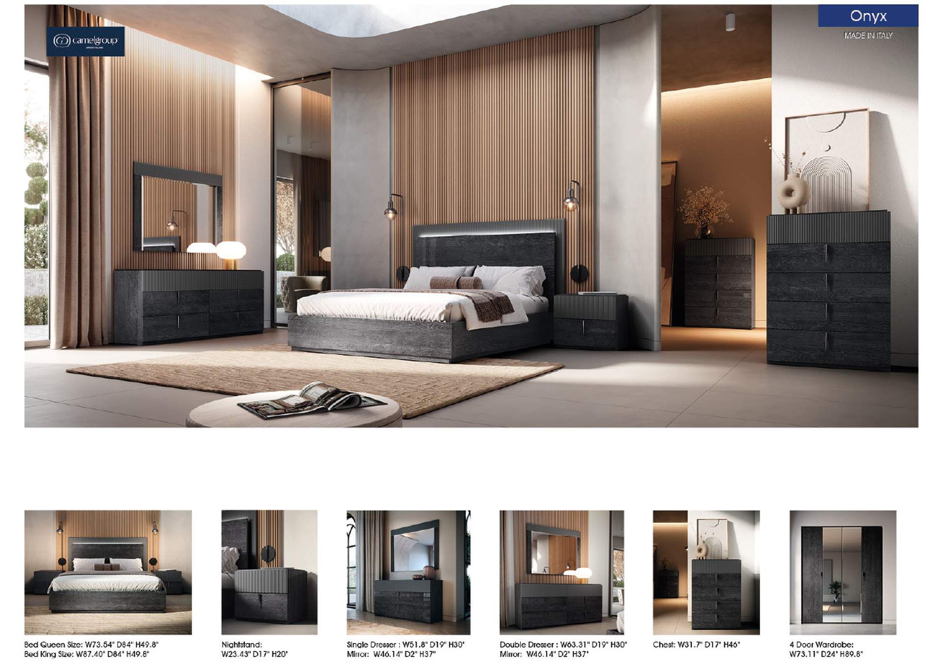 Onyx Bed SET image 4