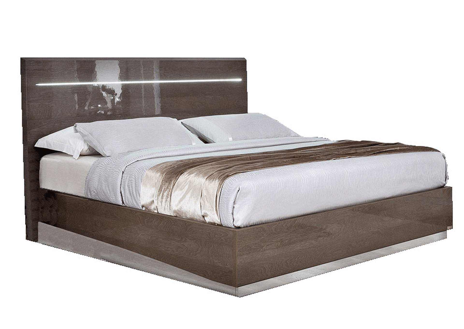 Platinum Legno Bed Silver Birch SET image 1