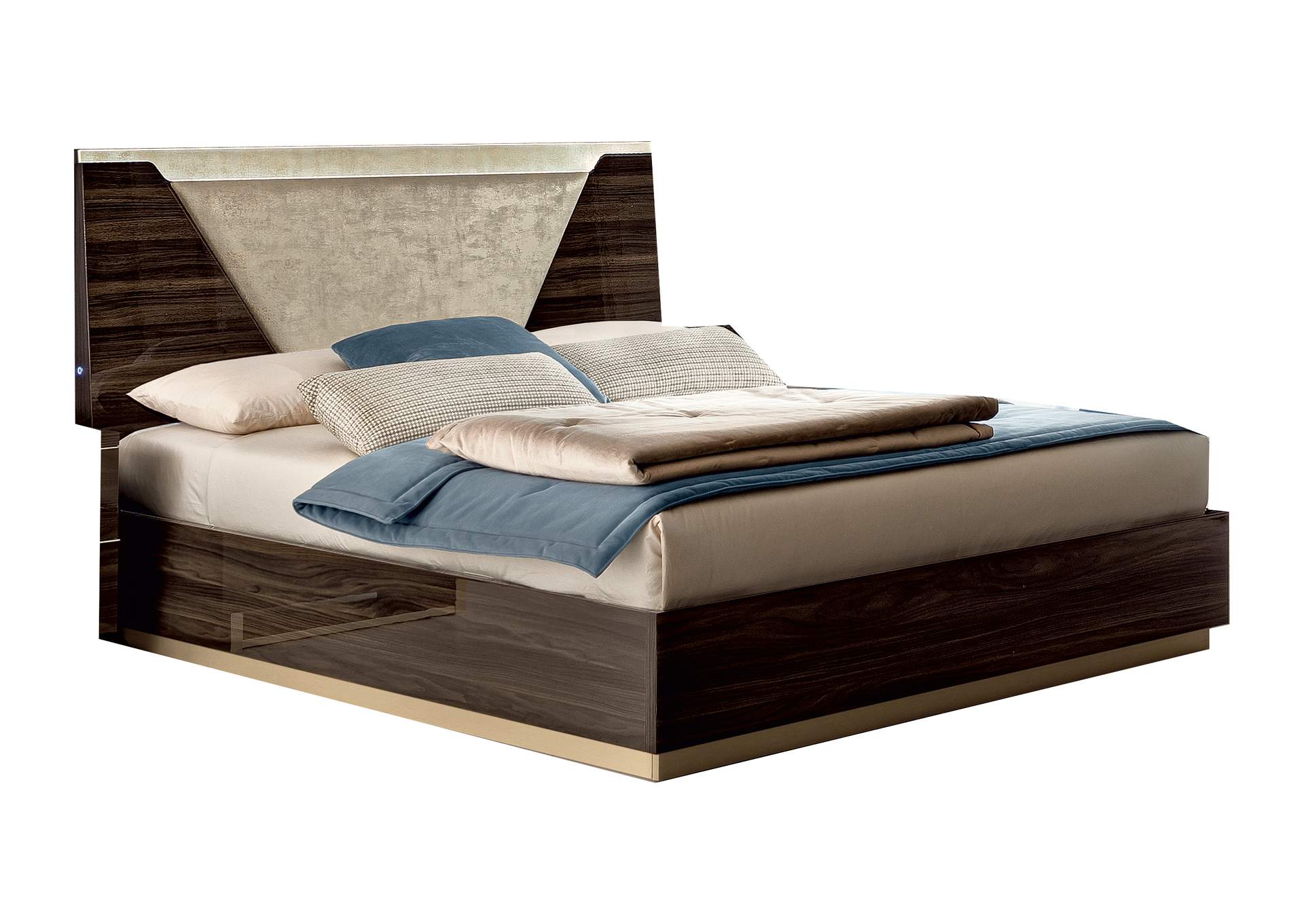 Smart Bed Walnut SET image 1