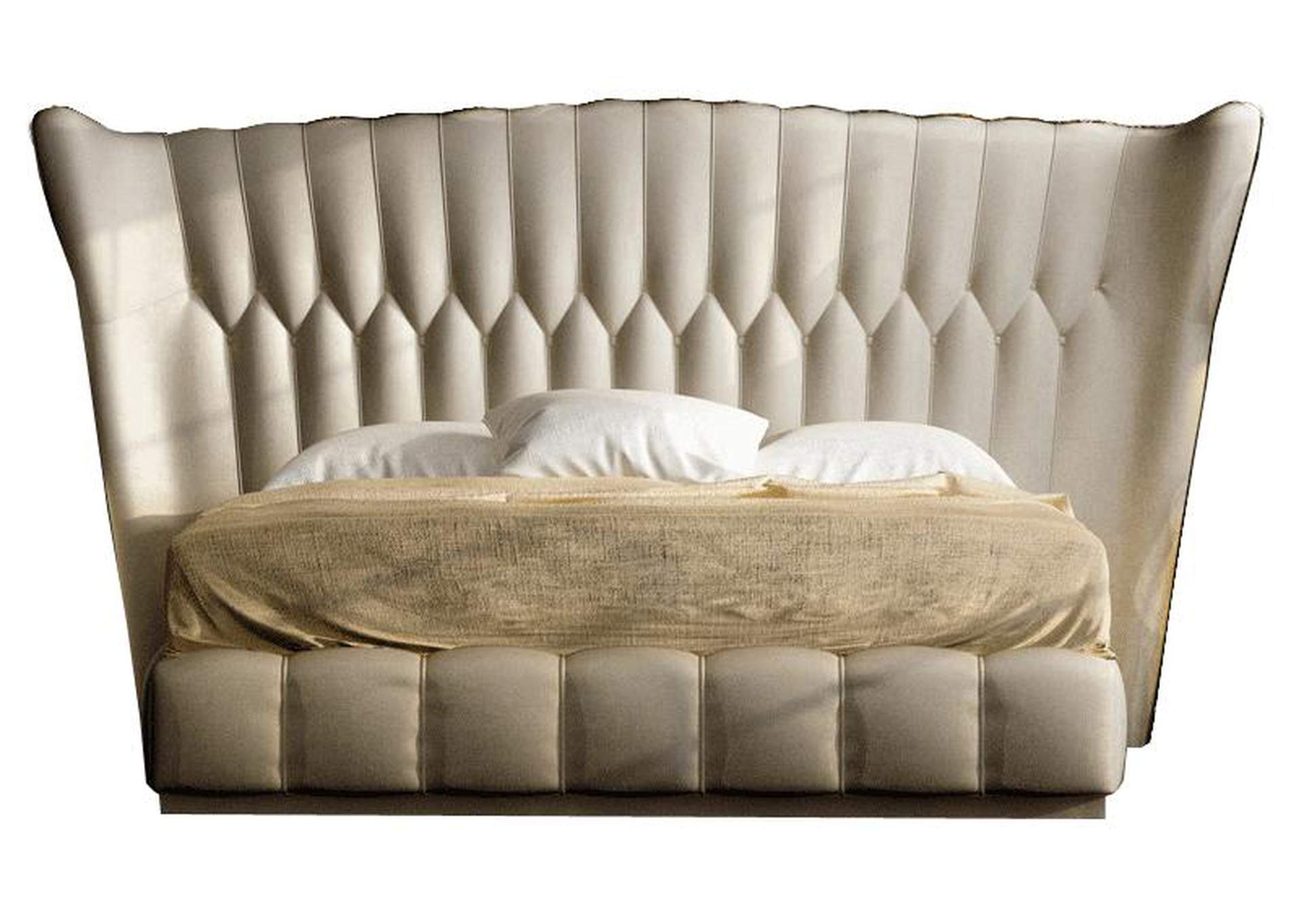 Velvet King size Bed image 1