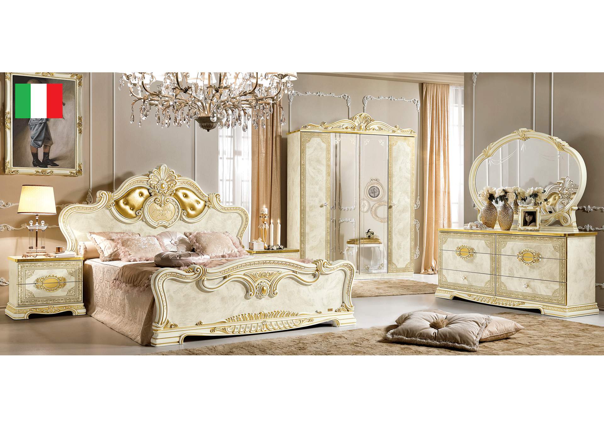 Leonardo Bedroom, Camel Group Italy SET image 1