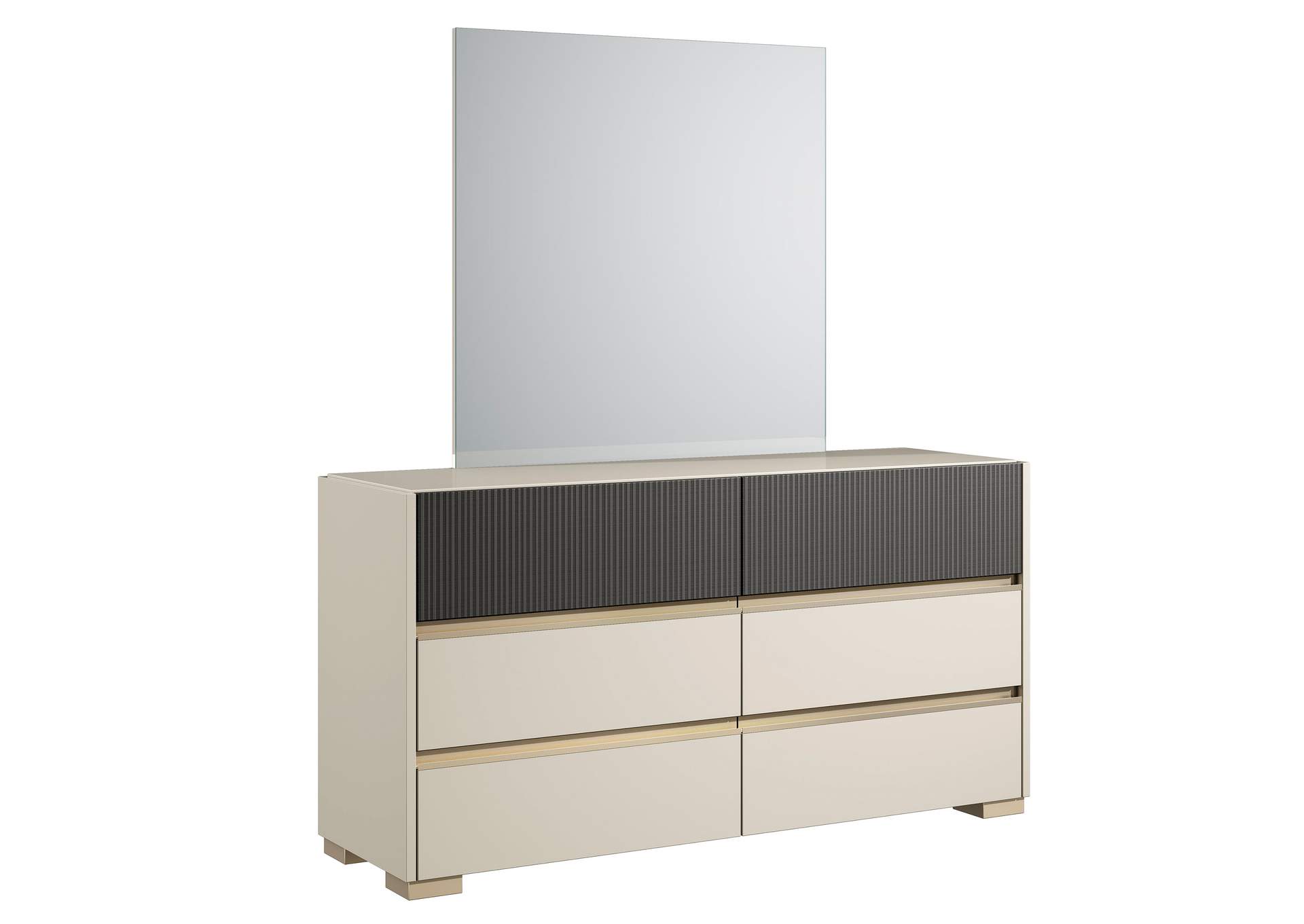 Alfa Double Dresser / Mirror SET image 1